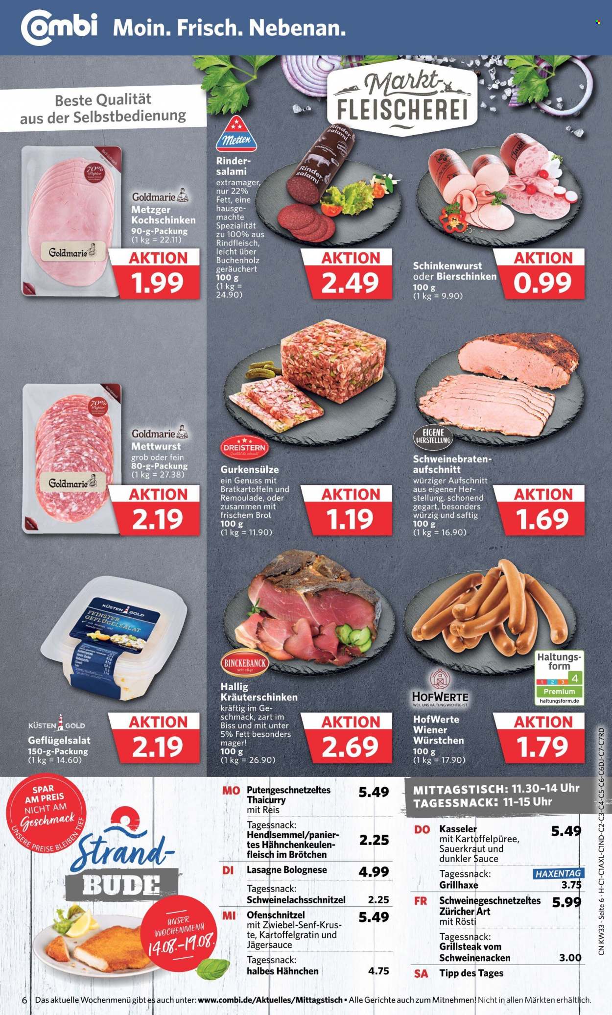 Combi Prospekte  - 14.08.2023 - 19.08.2023. Seite 6