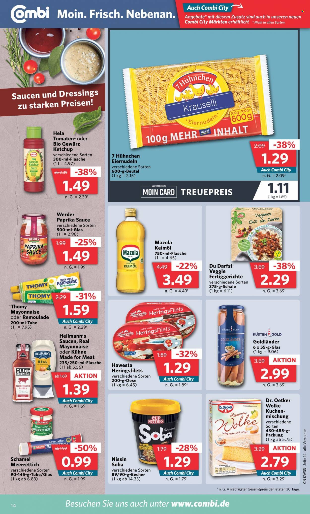 Combi Prospekte  - 14.08.2023 - 19.08.2023. Seite 14