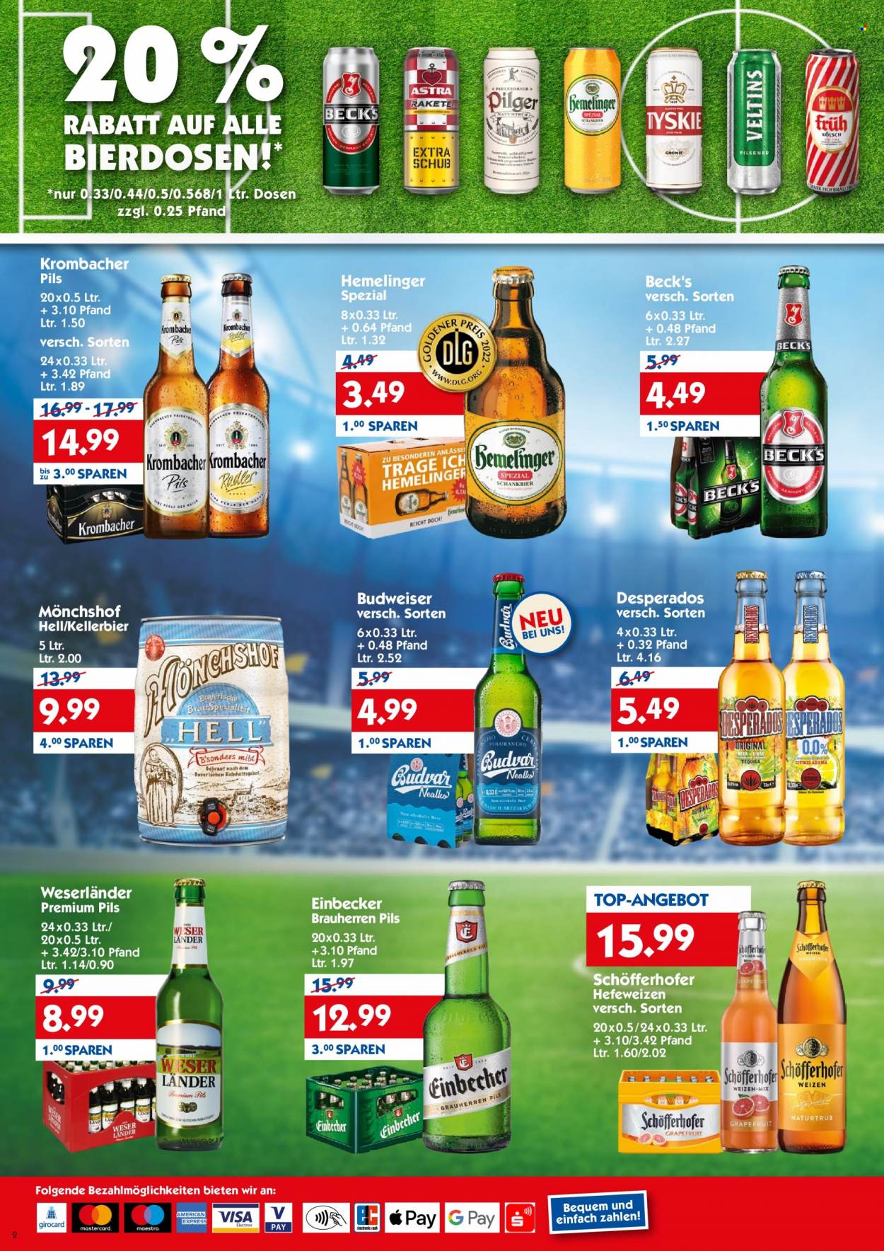 Hol'ab! Getränkemarkt Prospekte  - 14.08.2023 - 19.08.2023. Seite 2