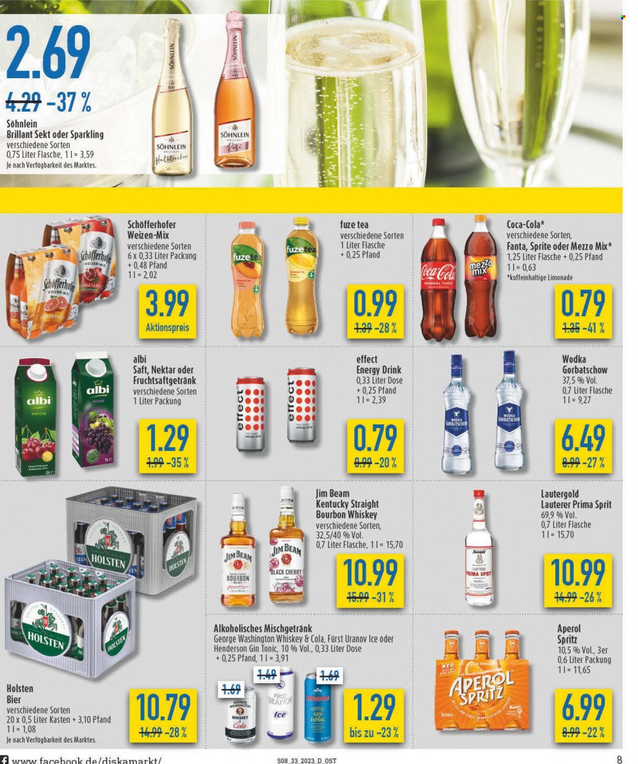 Diska Prospekte  - 14.08.2023 - 19.08.2023. Seite 8