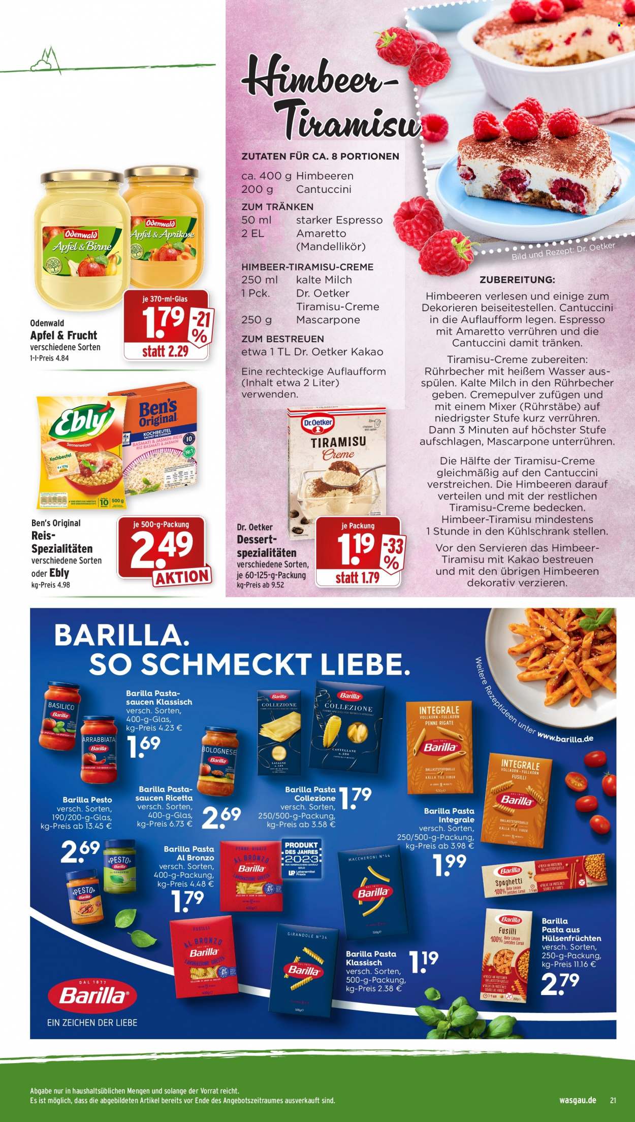 Wasgau Prospekte  - 14.08.2023 - 19.08.2023. Seite 21