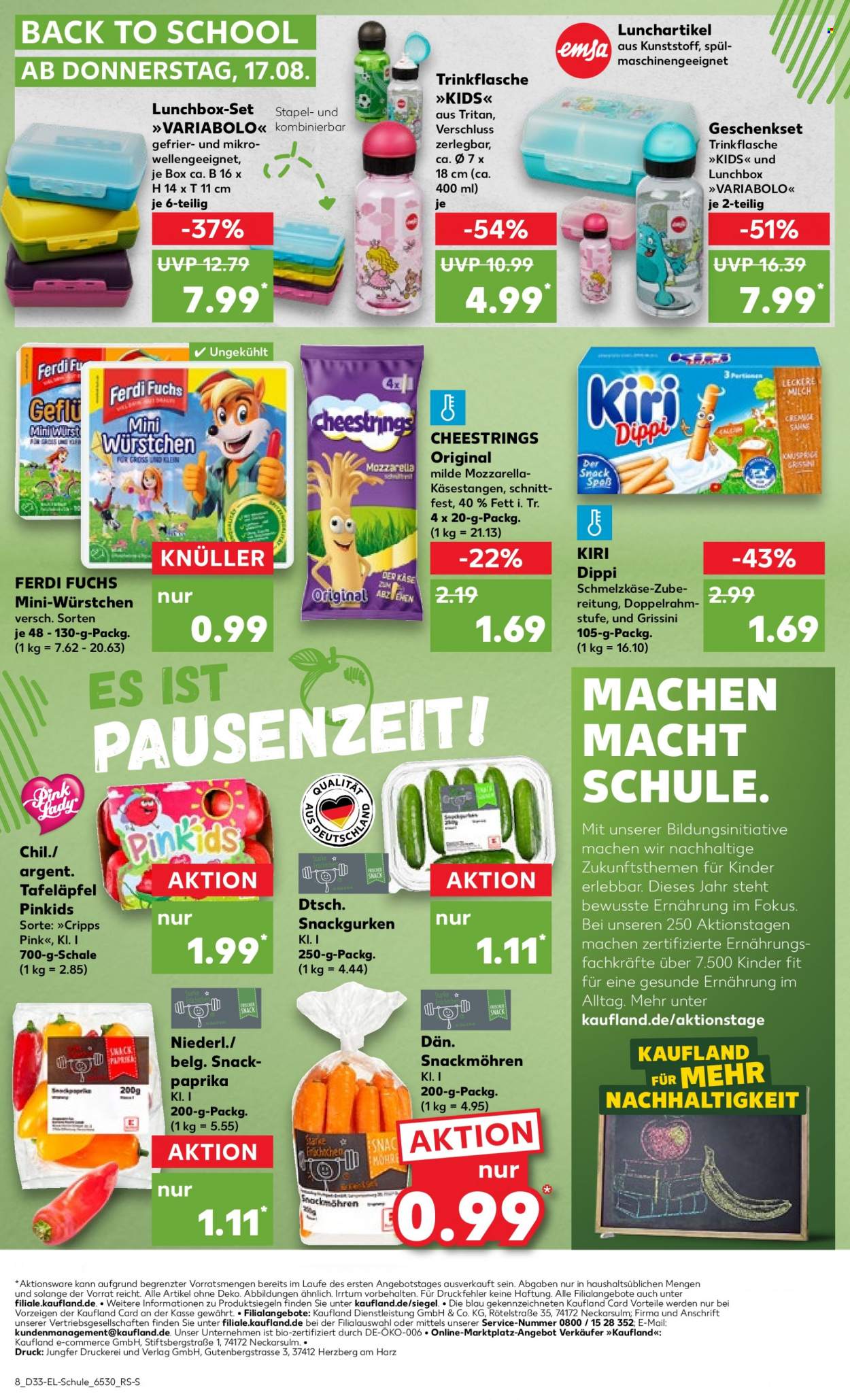 Kaufland Prospekte  - 17.08.2023 - 30.08.2023. Seite 8
