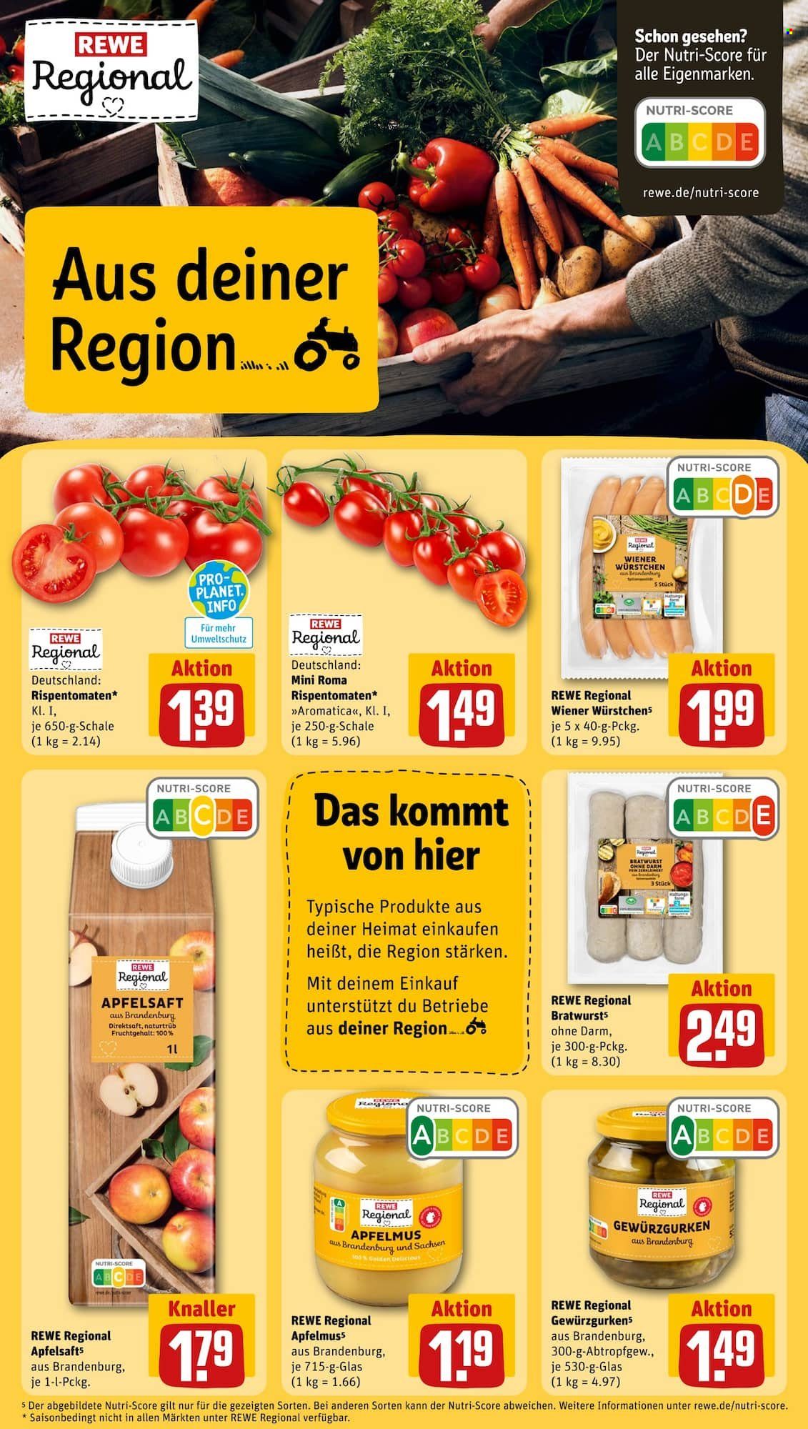 REWE Prospekte  - 14.08.2023 - 19.08.2023. Seite 19