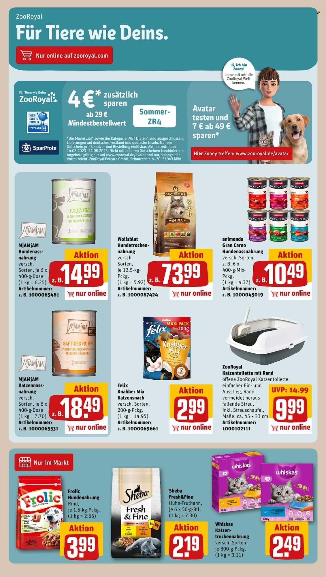 REWE Prospekte  - 14.08.2023 - 19.08.2023. Seite 23