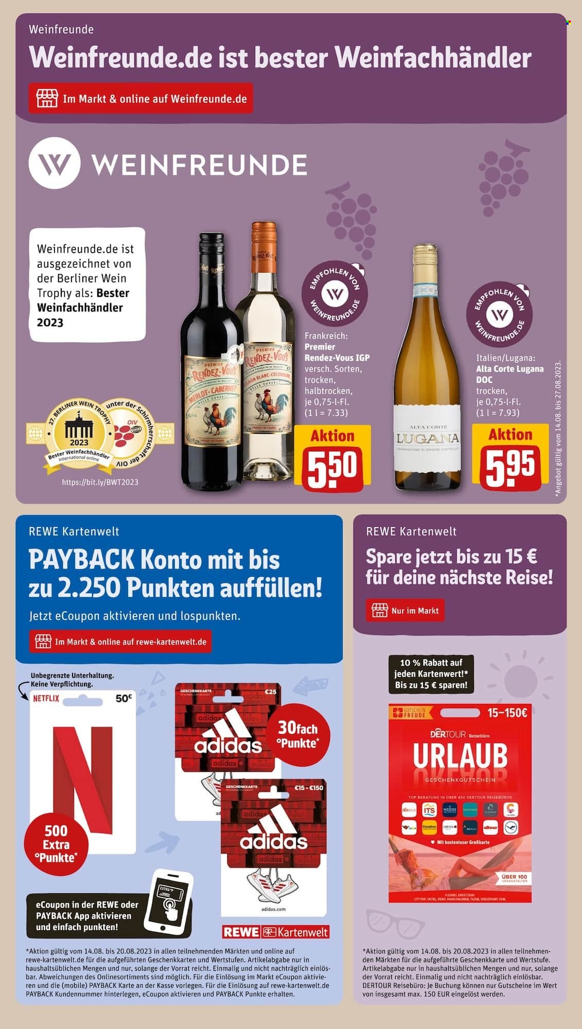 REWE Prospekte  - 14.08.2023 - 19.08.2023. Seite 27