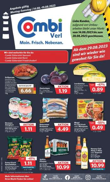 Prospekte Combi - 14.08.2023 - 19.08.2023.