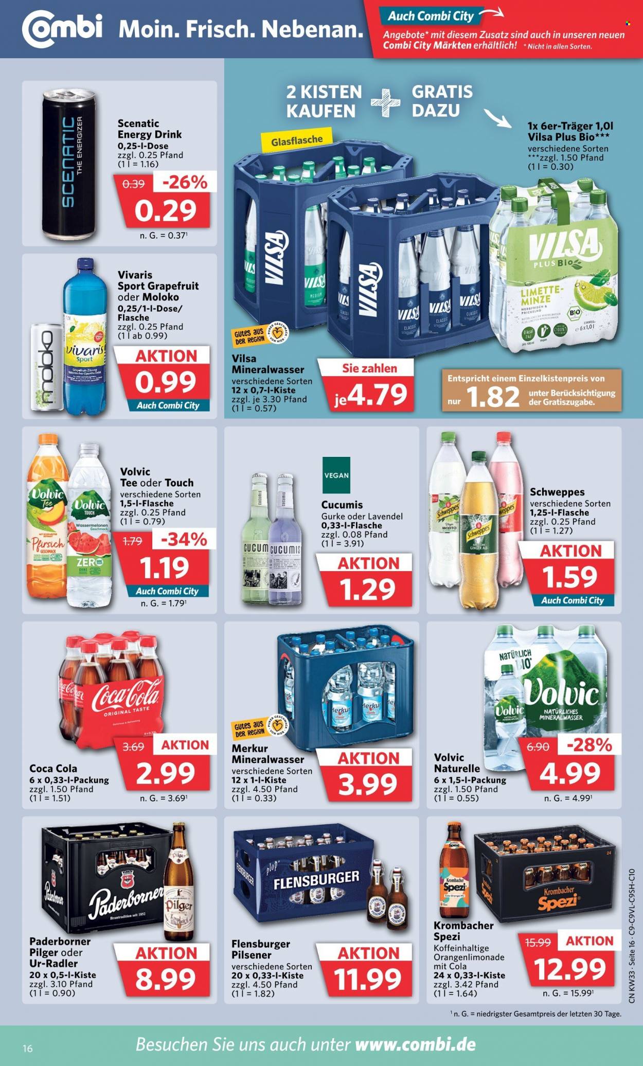 Combi Prospekte  - 14.08.2023 - 19.08.2023. Seite 16