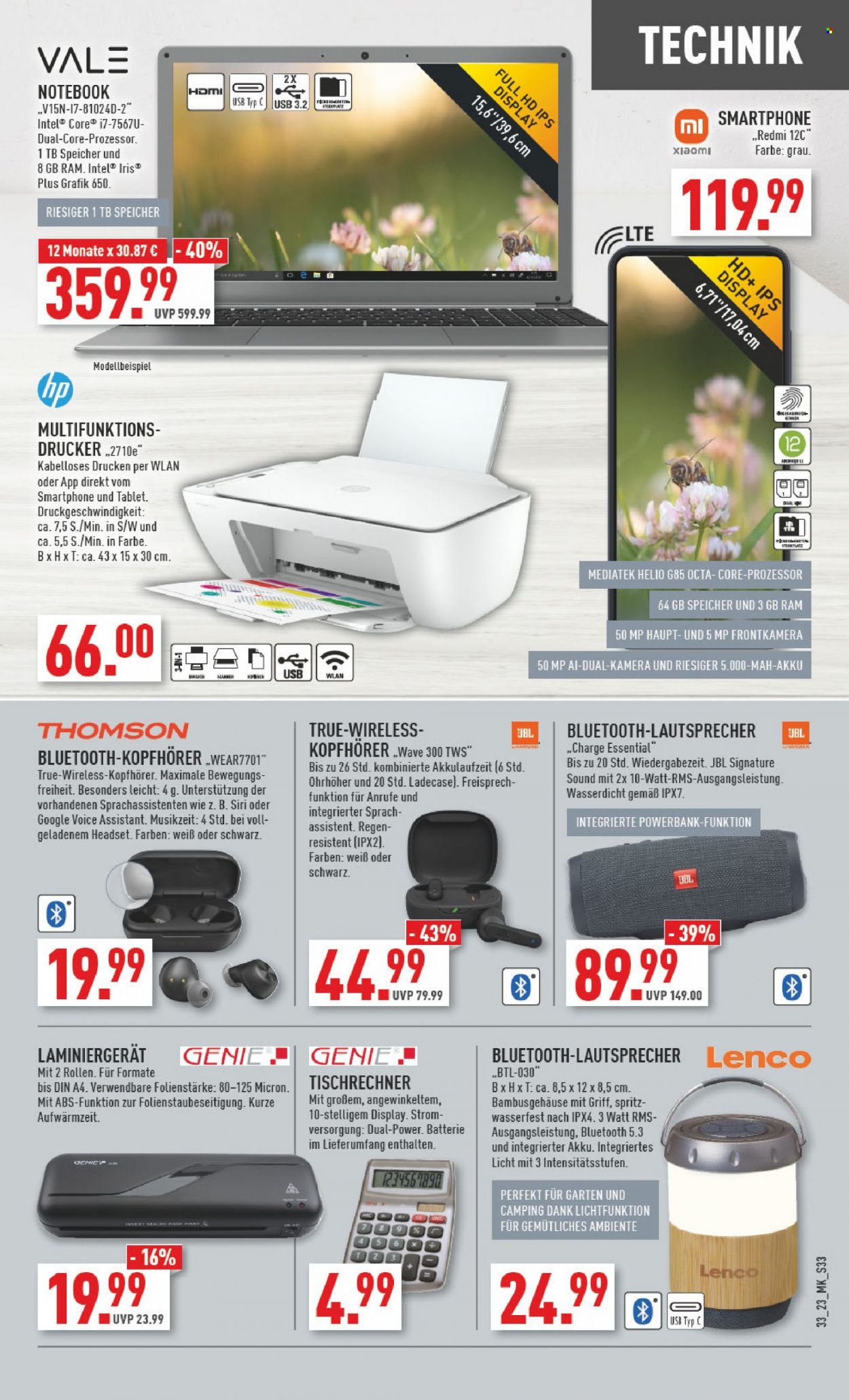 Marktkauf Prospekte  - 14.08.2023 - 19.08.2023. Seite 33