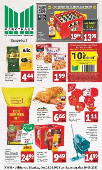 Prospekte Marktkauf - 14.08.2023 - 19.08.2023.