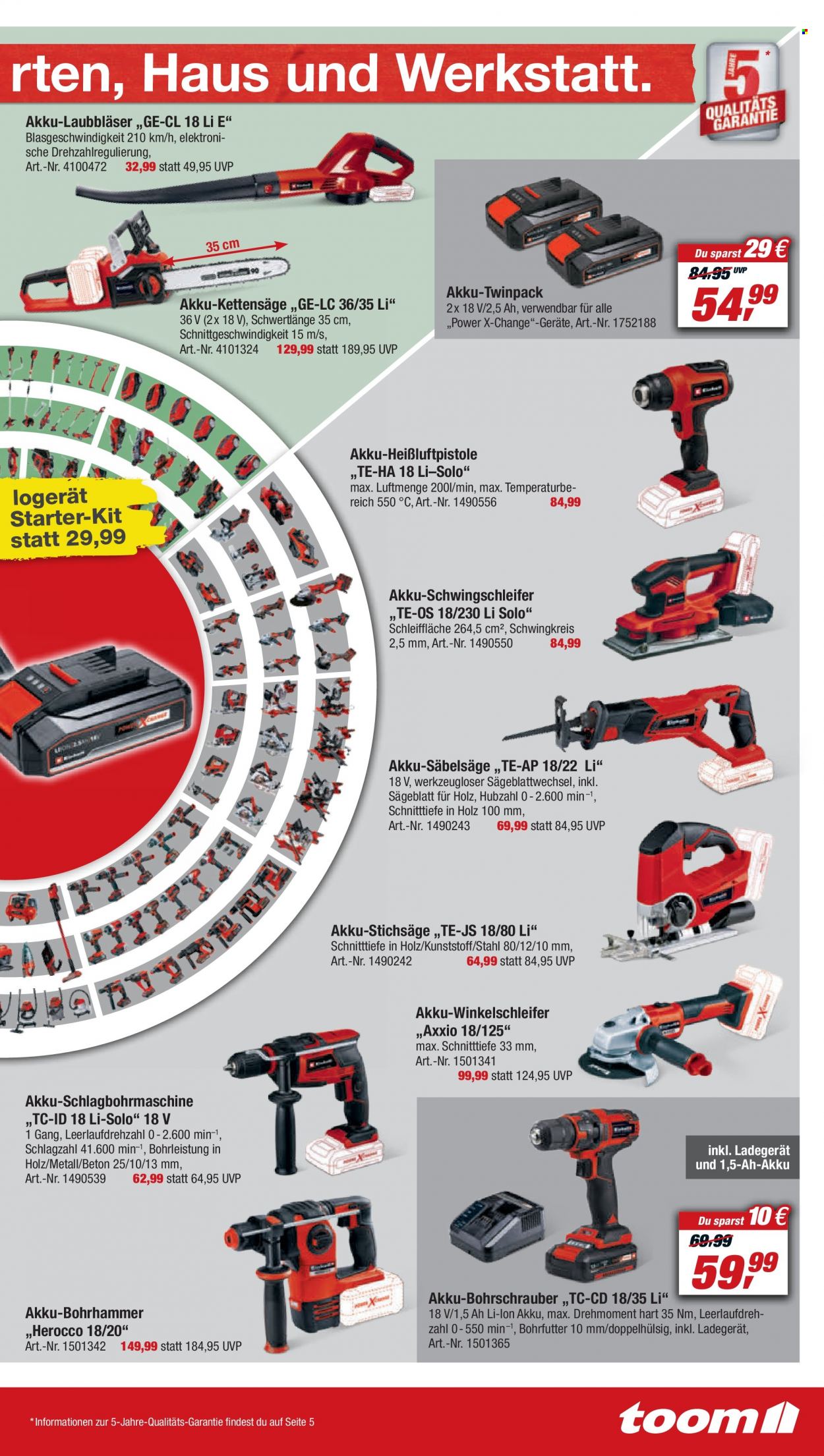 toom Baumarkt Prospekte  - 19.08.2023 - 25.08.2023. Seite 9