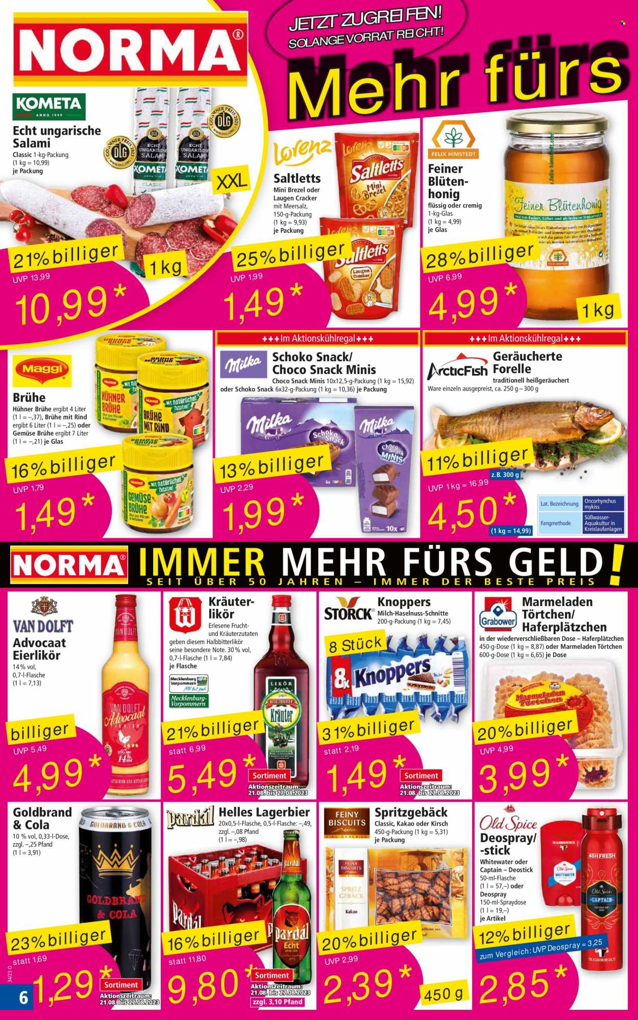 Norma Prospekte  - 21.08.2023 - 27.08.2023. Seite 6