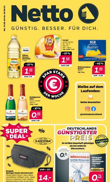 Prospekte Netto - 21.08.2023 - 26.08.2023.
