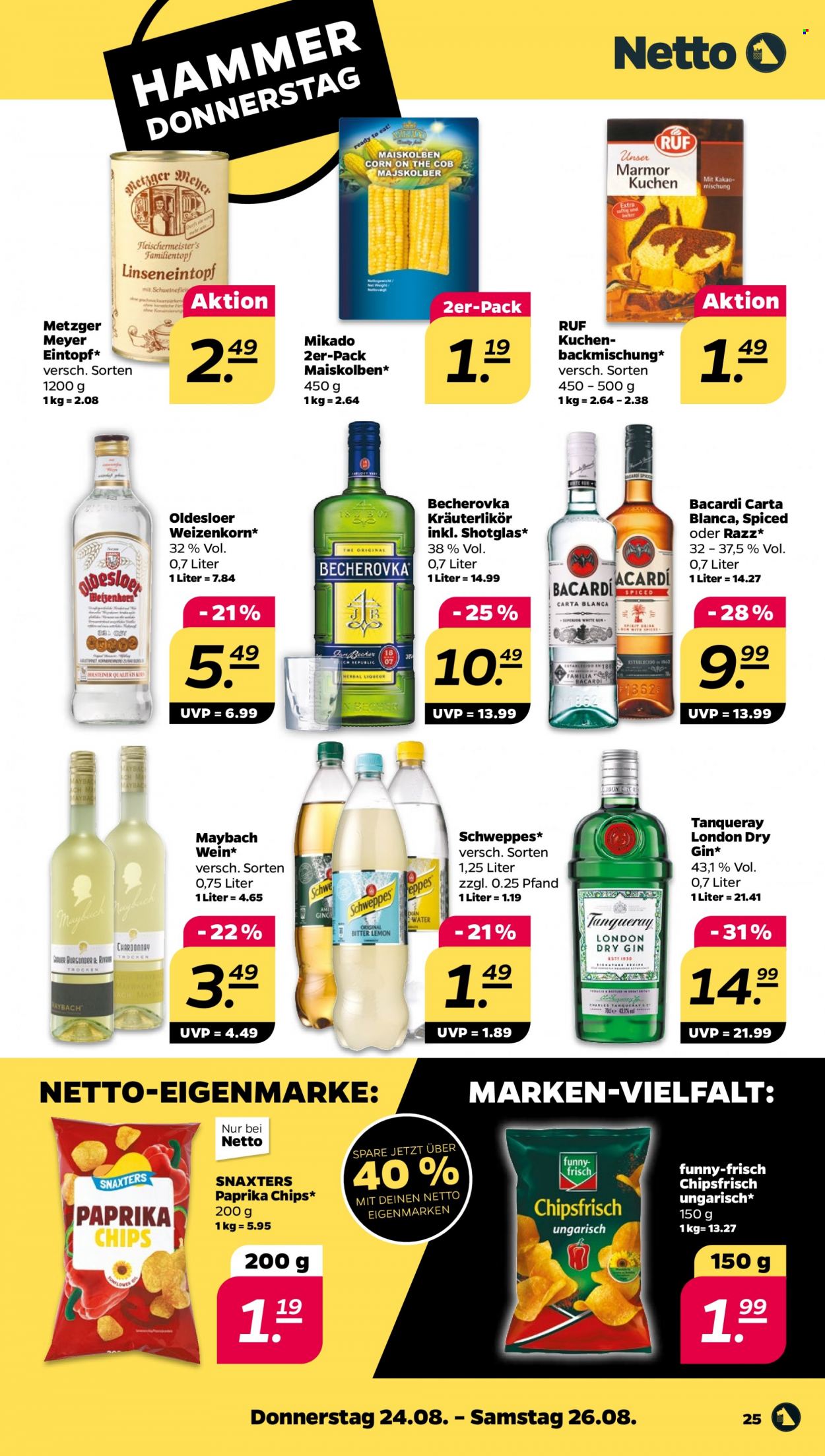 Netto Prospekte  - 21.08.2023 - 26.08.2023. Seite 25