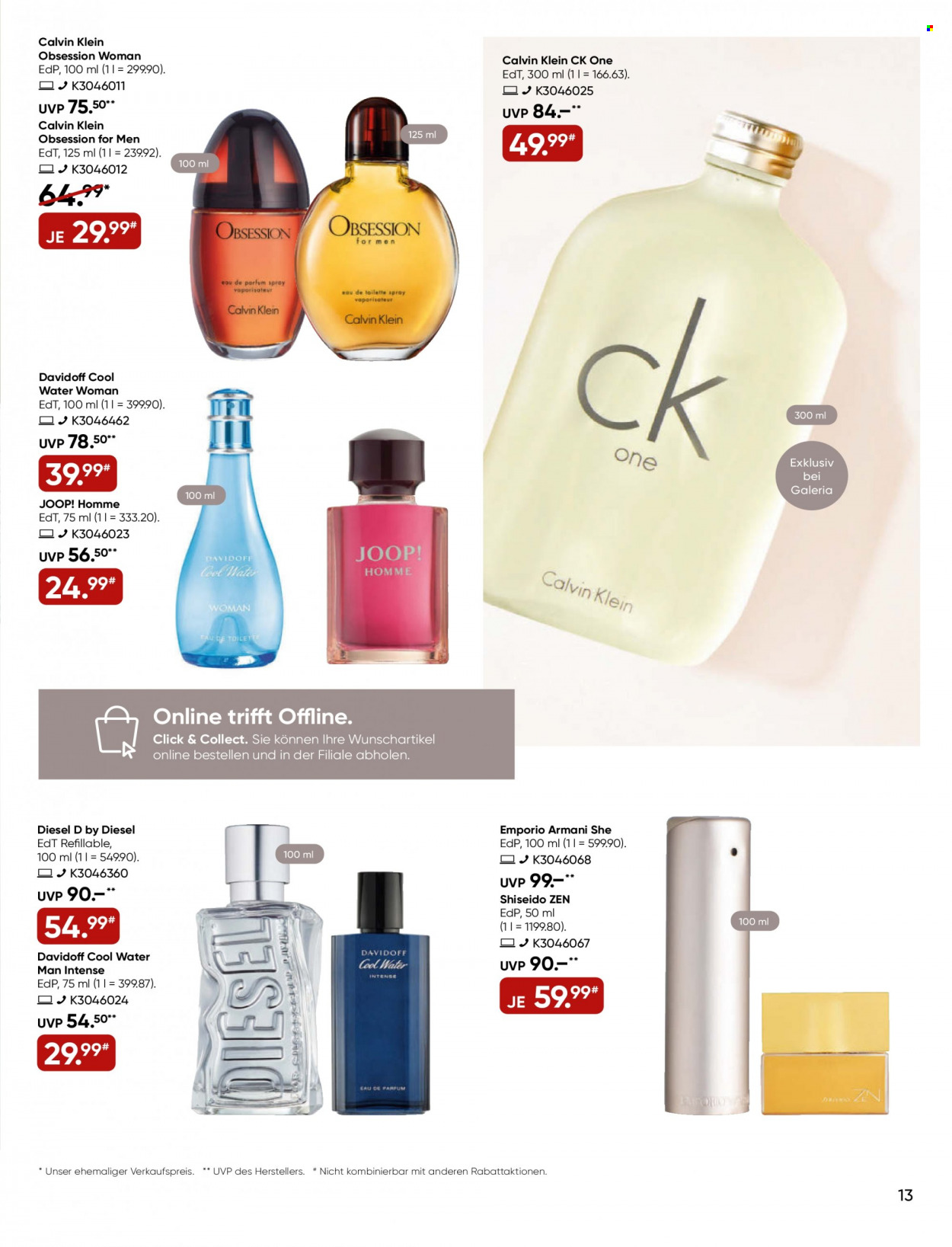 GALERIA Karstadt Kaufhof Prospekte  - 16.08.2023 - 22.08.2023. Seite 13