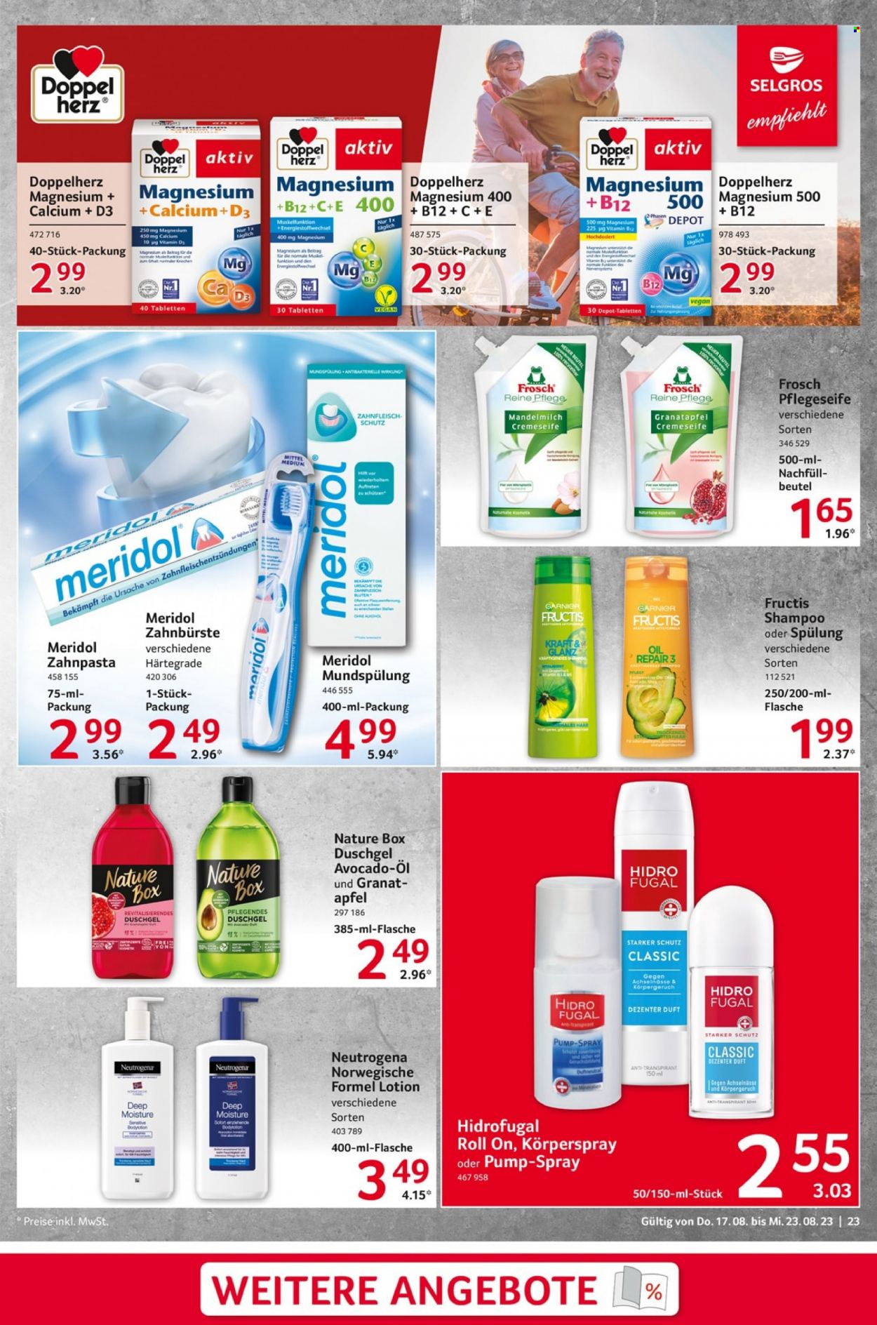 Selgros Prospekte  - 17.08.2023 - 23.08.2023. Seite 23