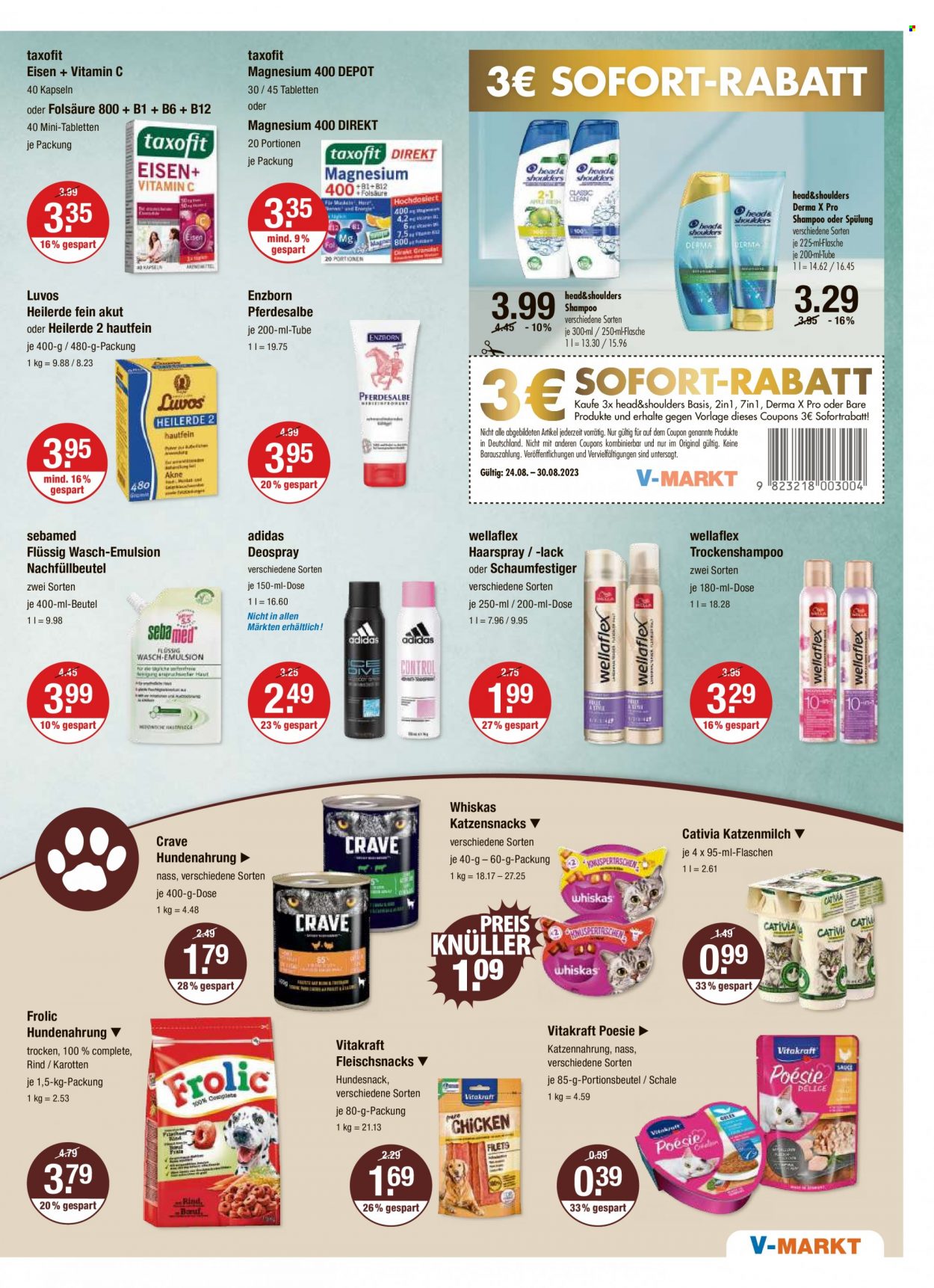 V-Markt Prospekte  - 24.08.2023 - 30.08.2023. Seite 11