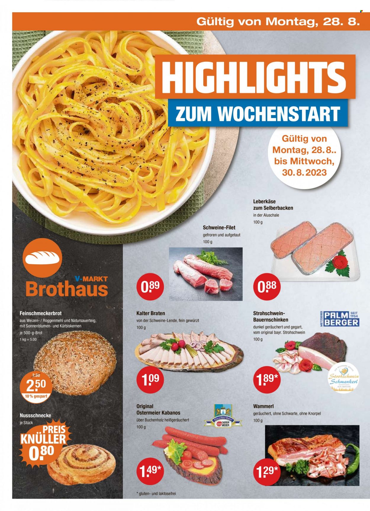 V-Markt Prospekte  - 24.08.2023 - 30.08.2023. Seite 18