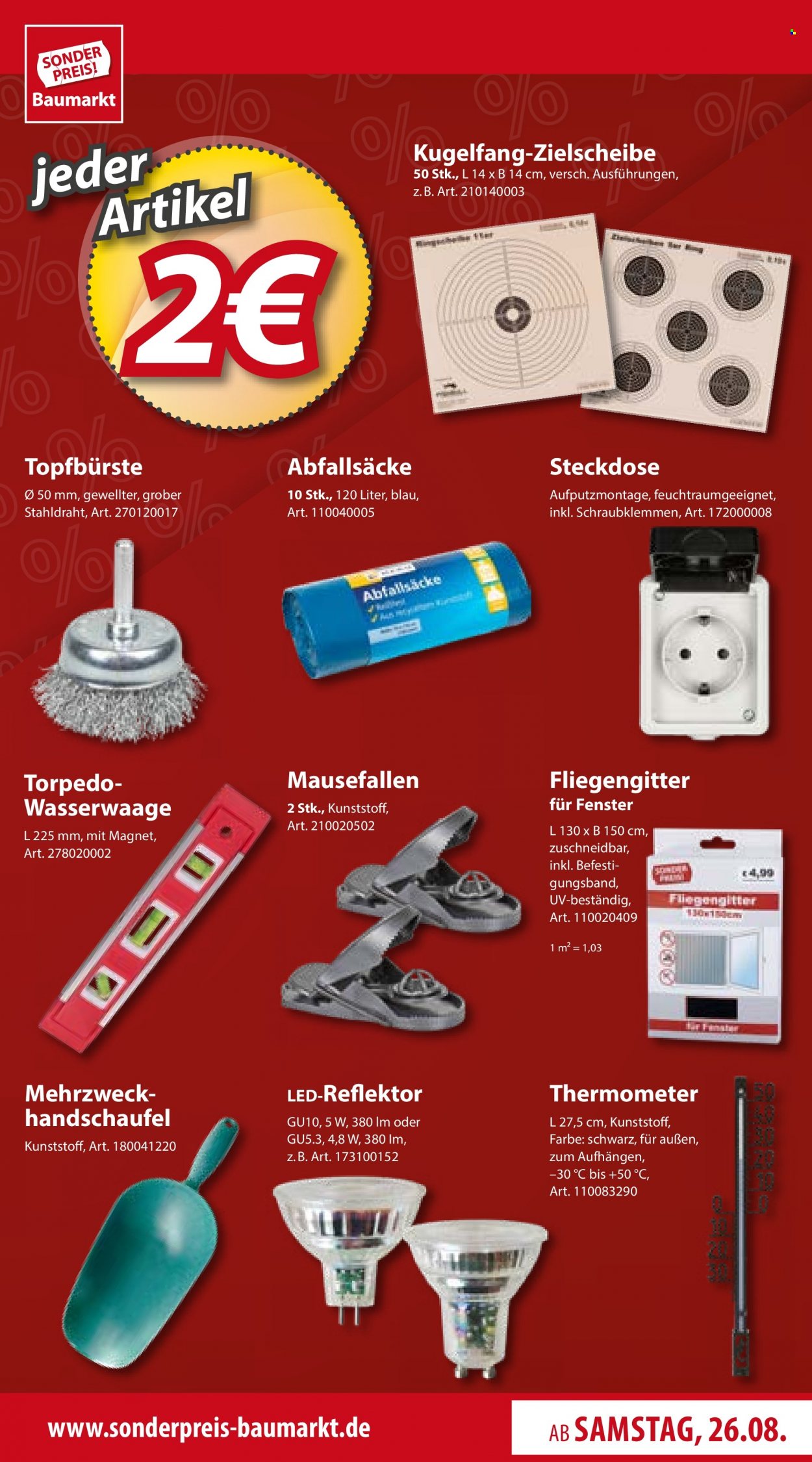 Sonderpreis-Baumarkt Prospekte  - 26.08.2023 - 1.09.2023. Seite 3