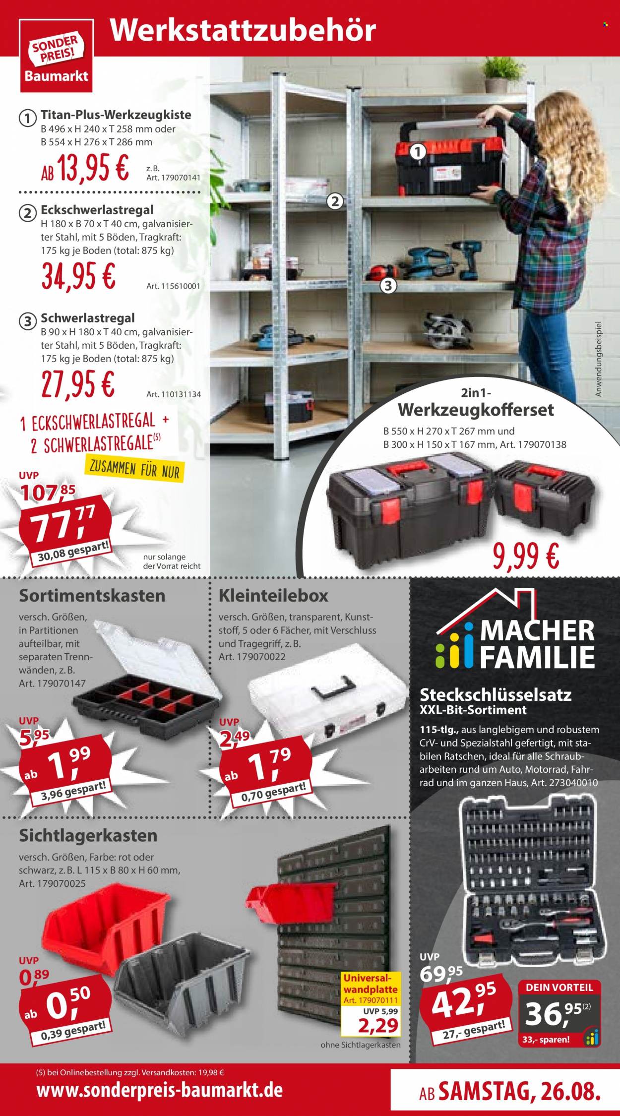 Sonderpreis-Baumarkt Prospekte  - 26.08.2023 - 1.09.2023. Seite 13