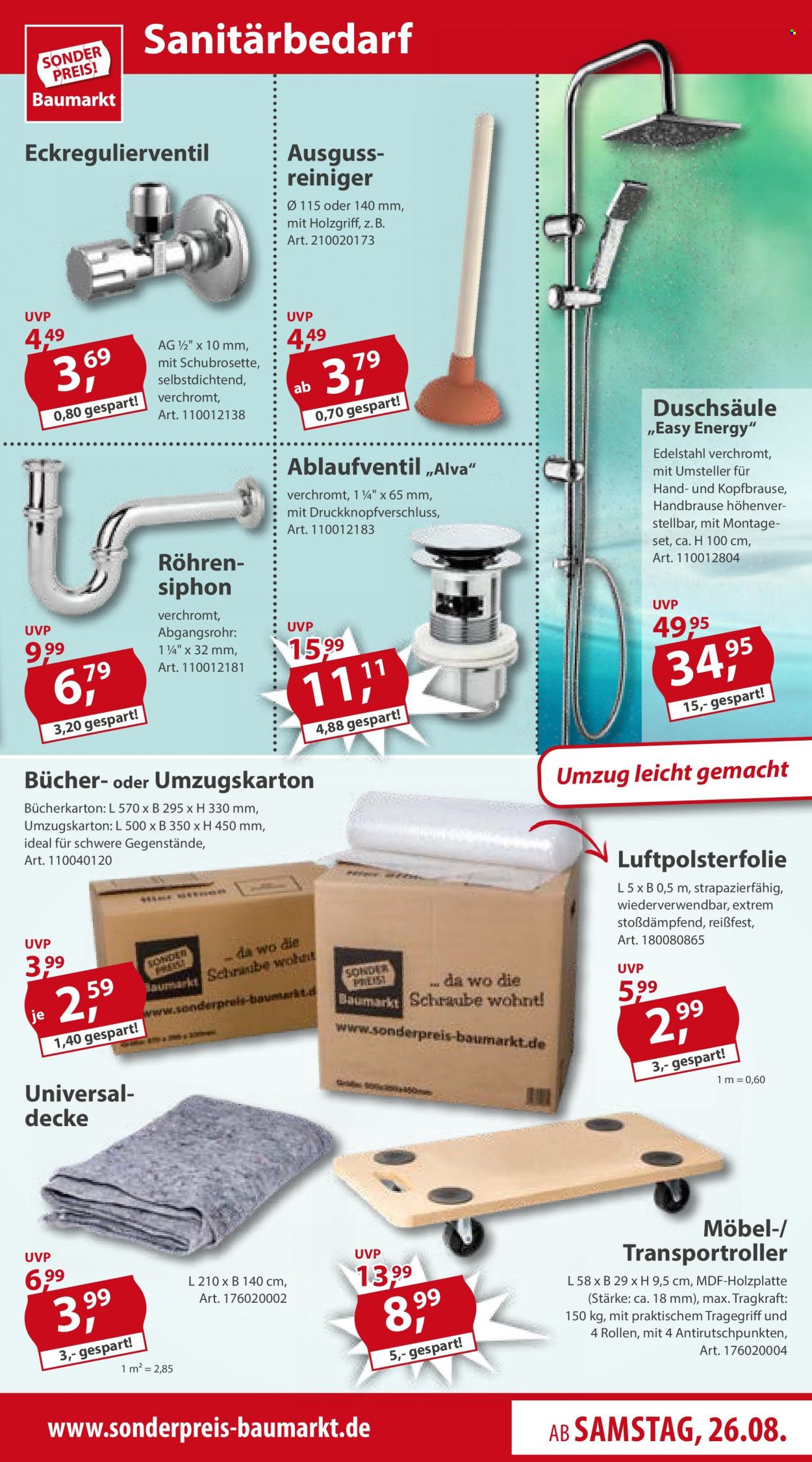 Sonderpreis-Baumarkt Prospekte  - 26.08.2023 - 1.09.2023. Seite 15
