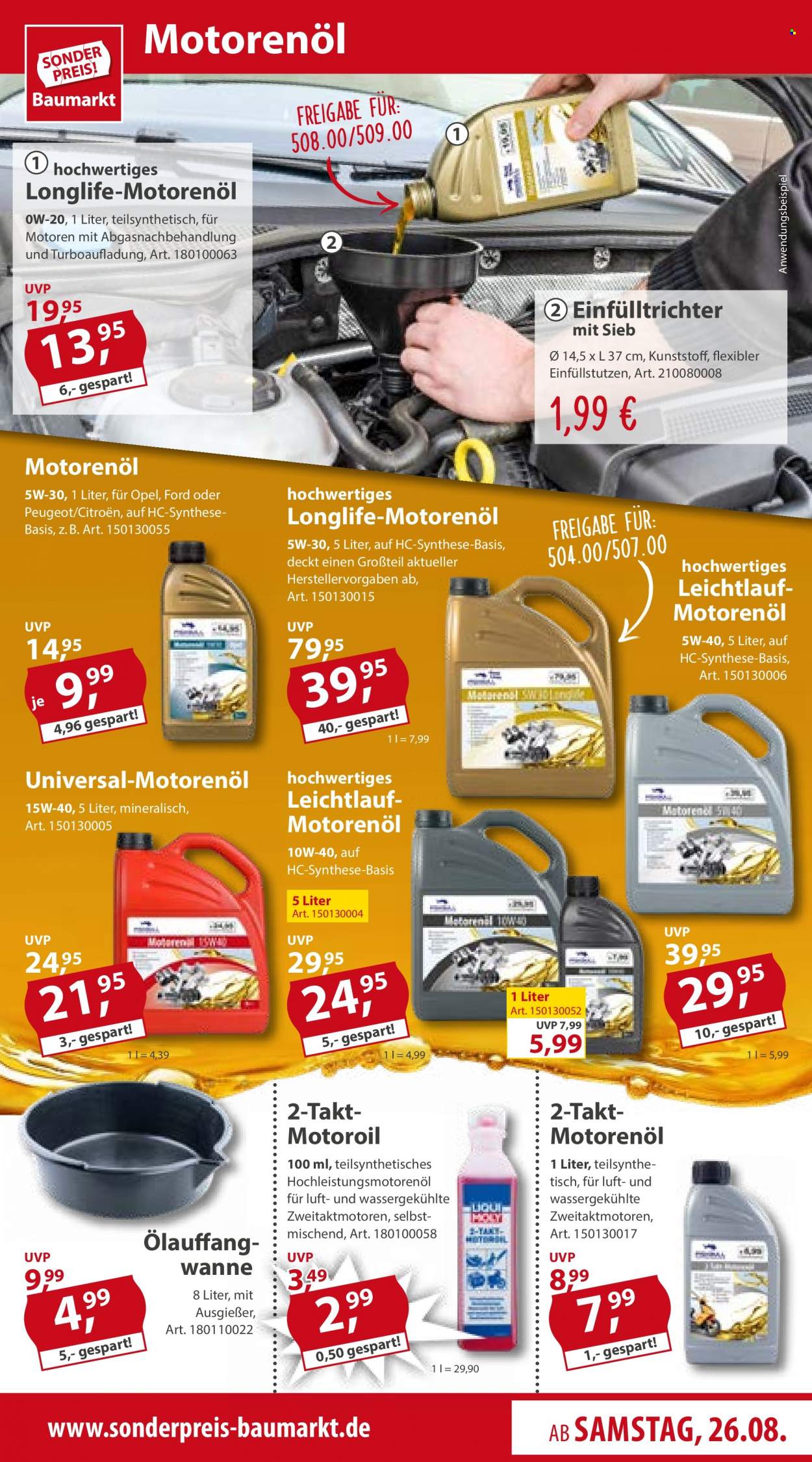 Sonderpreis-Baumarkt Prospekte  - 26.08.2023 - 1.09.2023. Seite 19