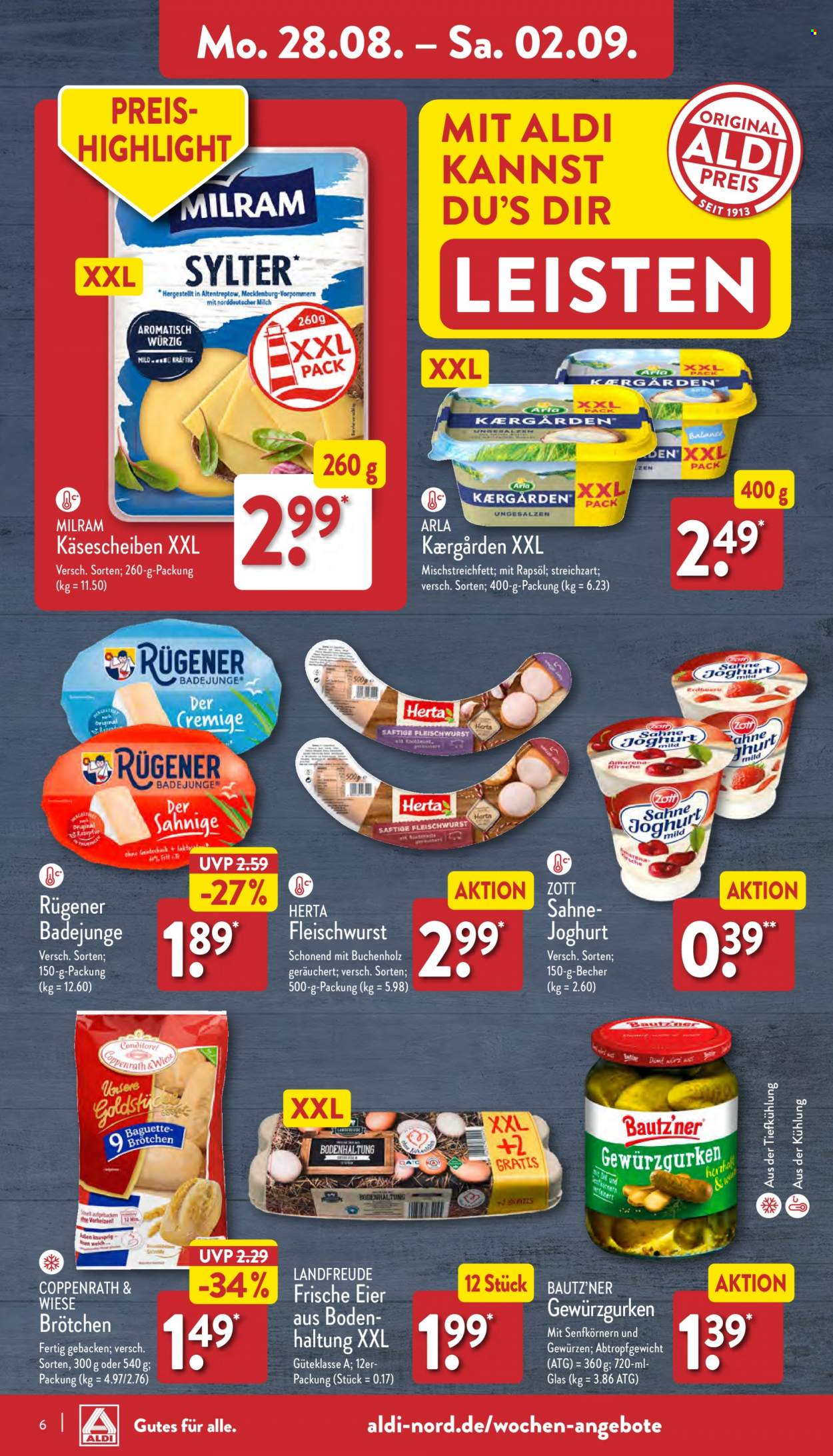 ALDI Nord Prospekte  - 28.08.2023 - 2.09.2023. Seite 6