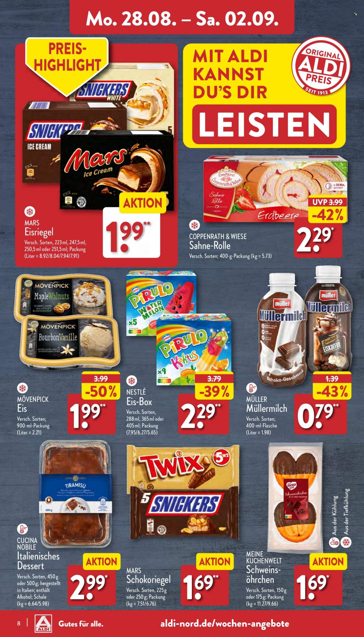 ALDI Nord Prospekte  - 28.08.2023 - 2.09.2023. Seite 8
