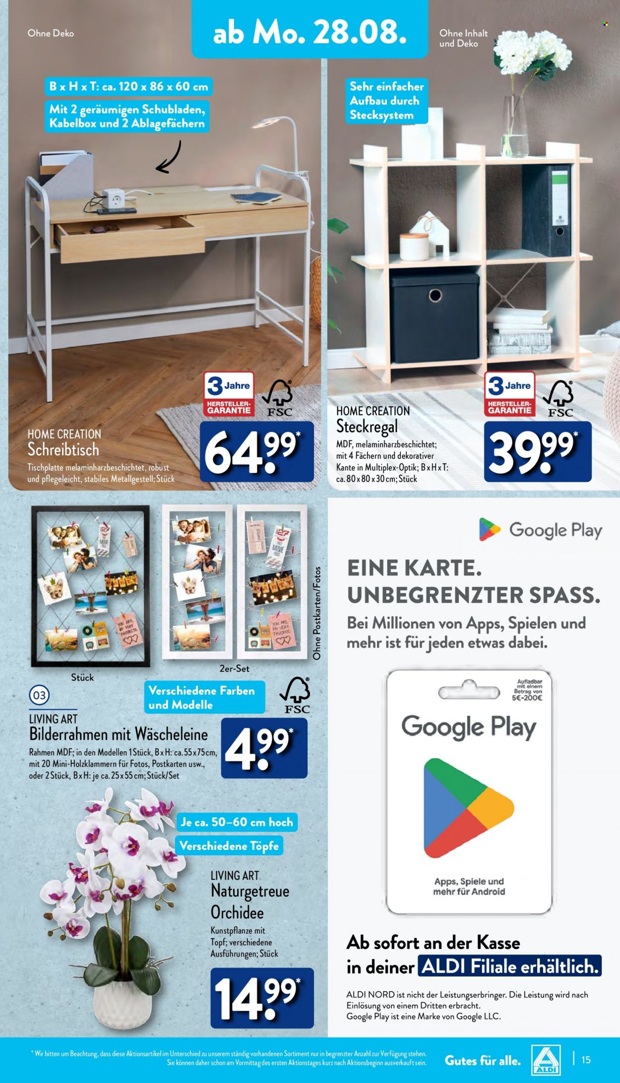 ALDI Nord Prospekte  - 28.08.2023 - 2.09.2023. Seite 15