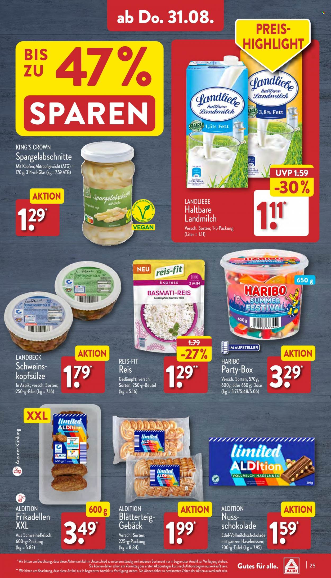 ALDI Nord Prospekte  - 28.08.2023 - 2.09.2023. Seite 25