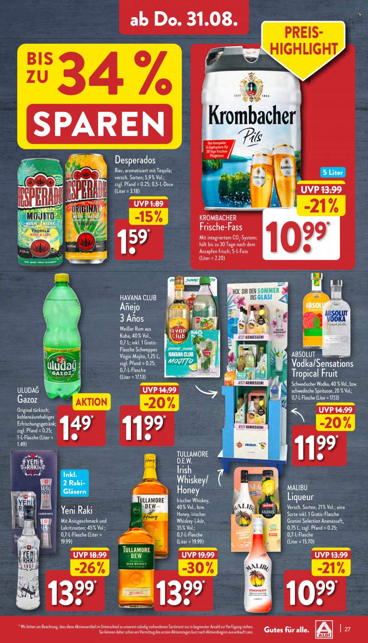 ALDI Nord Prospekte  - 28.08.2023 - 2.09.2023. Seite 27