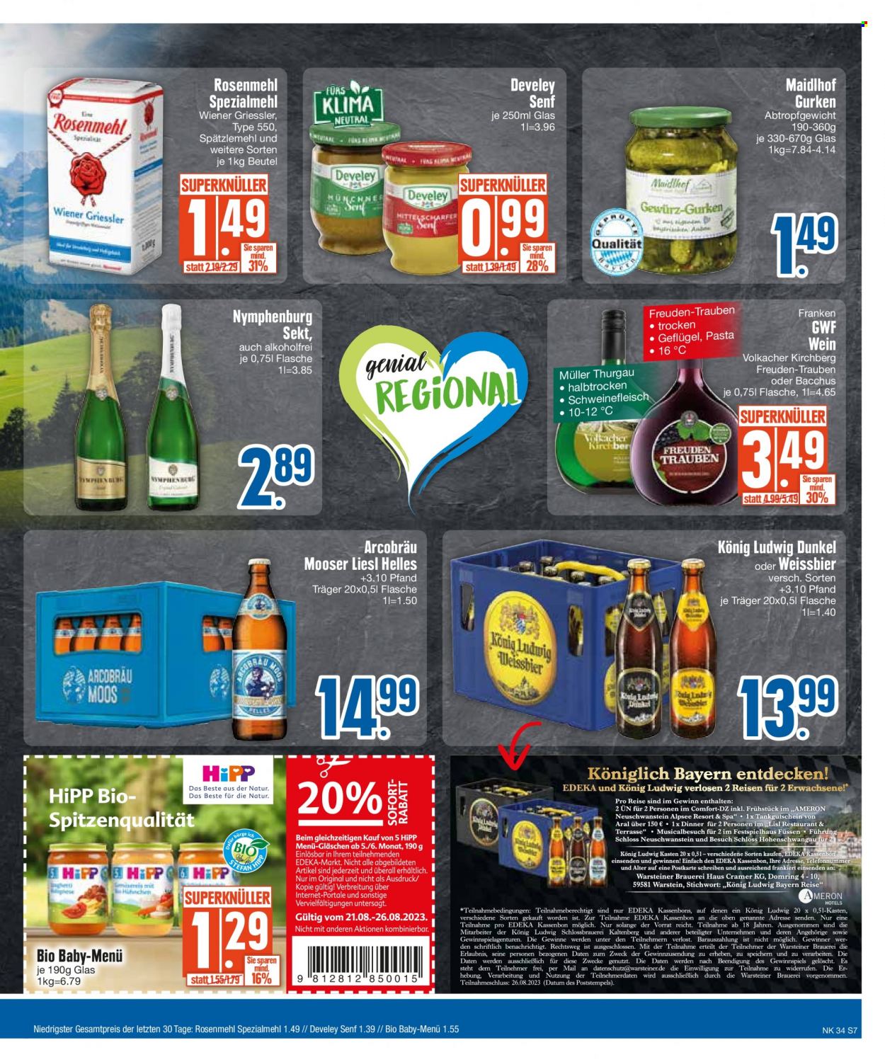 Edeka Prospekte  - 21.08.2023 - 26.08.2023. Seite 7