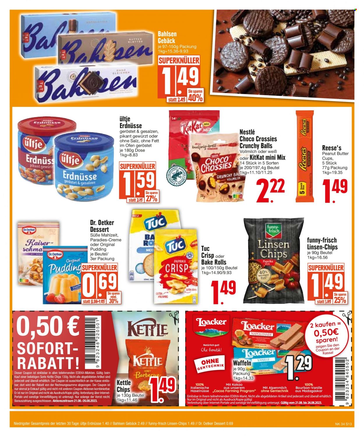 Edeka Prospekte  - 21.08.2023 - 26.08.2023. Seite 13