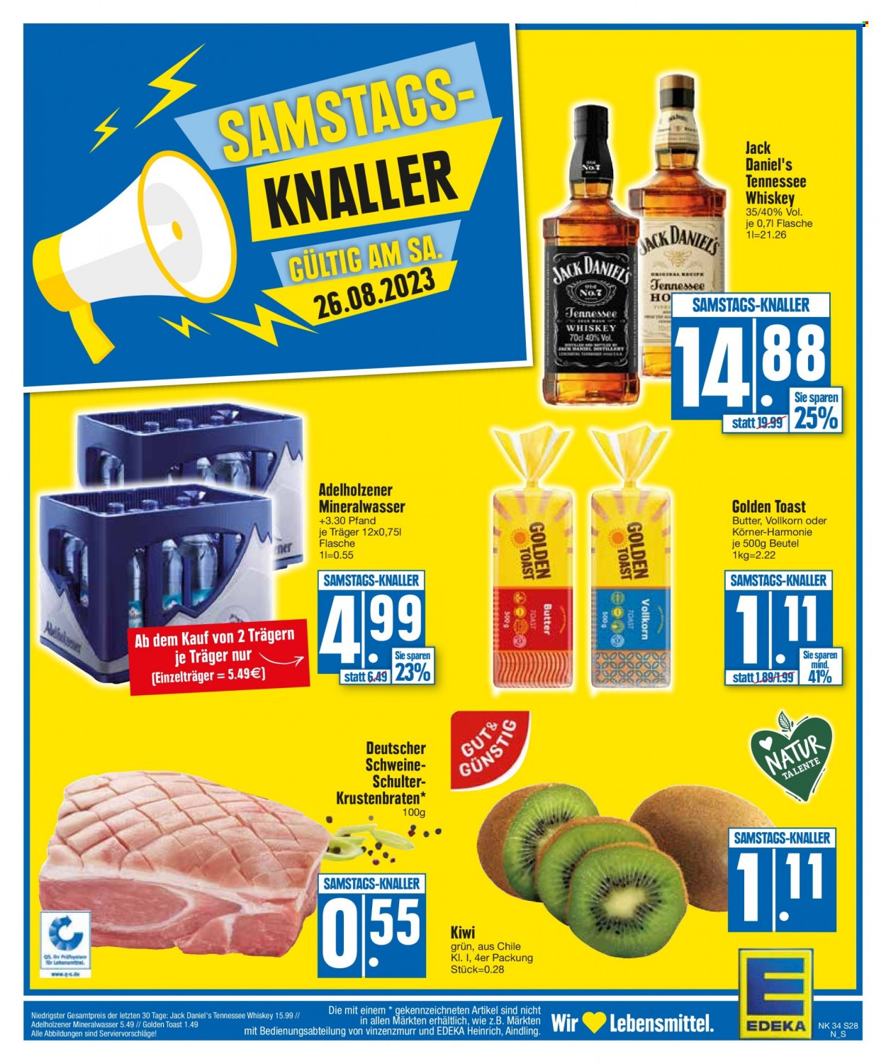 Edeka Prospekte  - 21.08.2023 - 26.08.2023. Seite 28