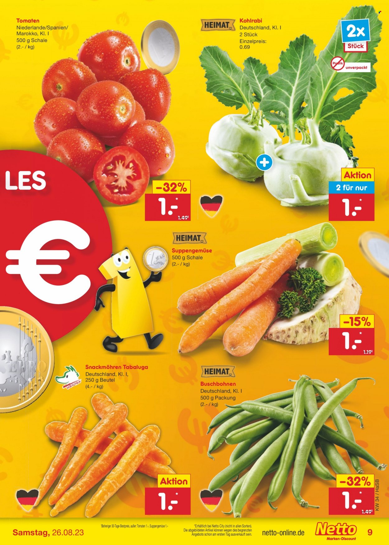Netto Marken-Discount Prospekte  - 21.08.2023 - 26.08.2023. Seite 9