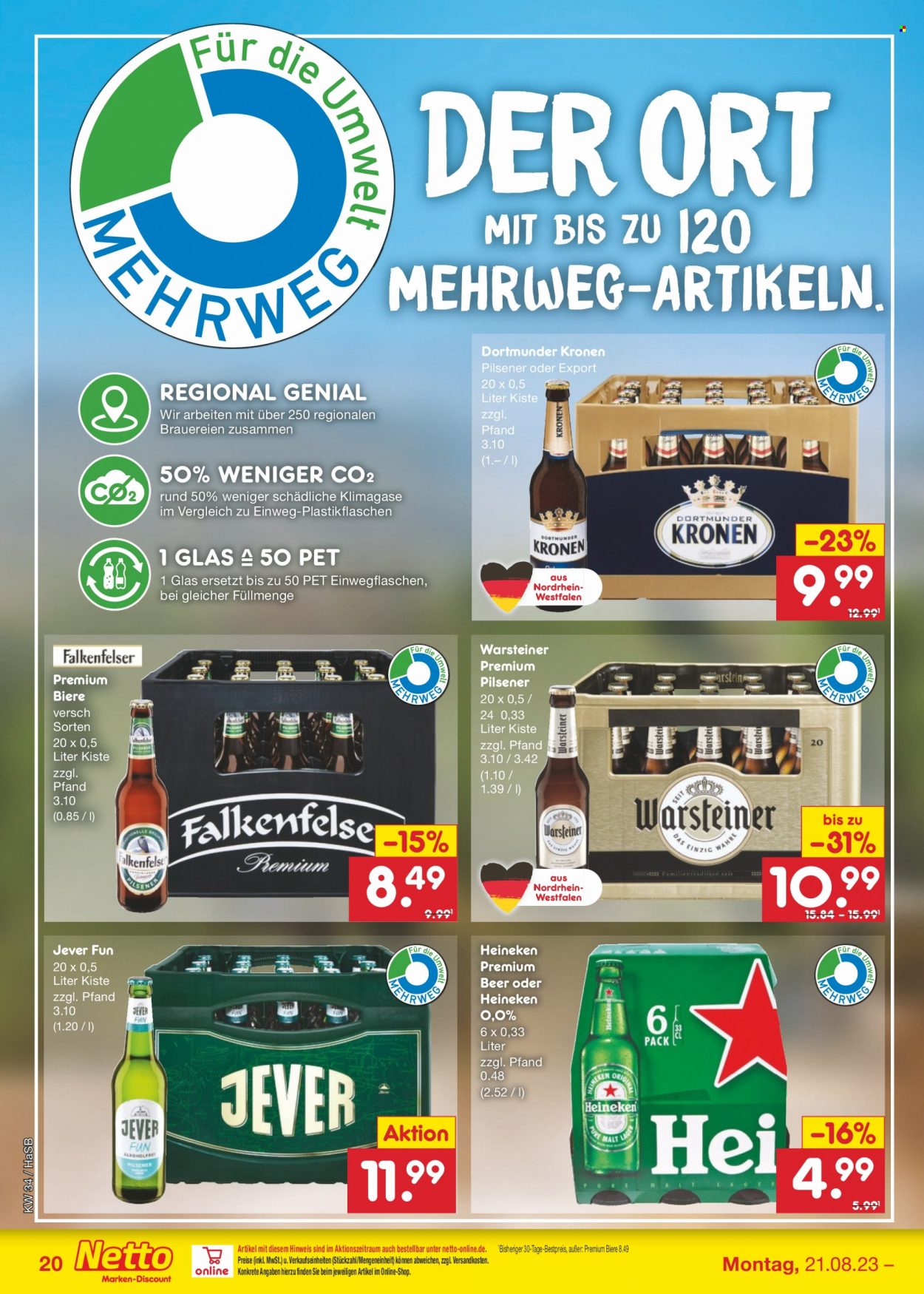 Netto Marken-Discount Prospekte  - 21.08.2023 - 26.08.2023. Seite 20