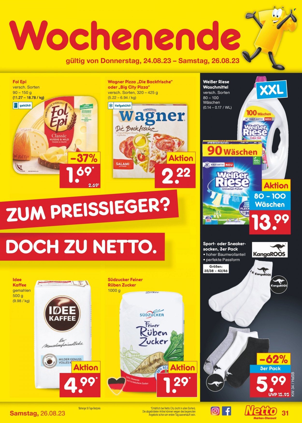 Netto Marken-Discount Prospekte  - 21.08.2023 - 26.08.2023. Seite 33