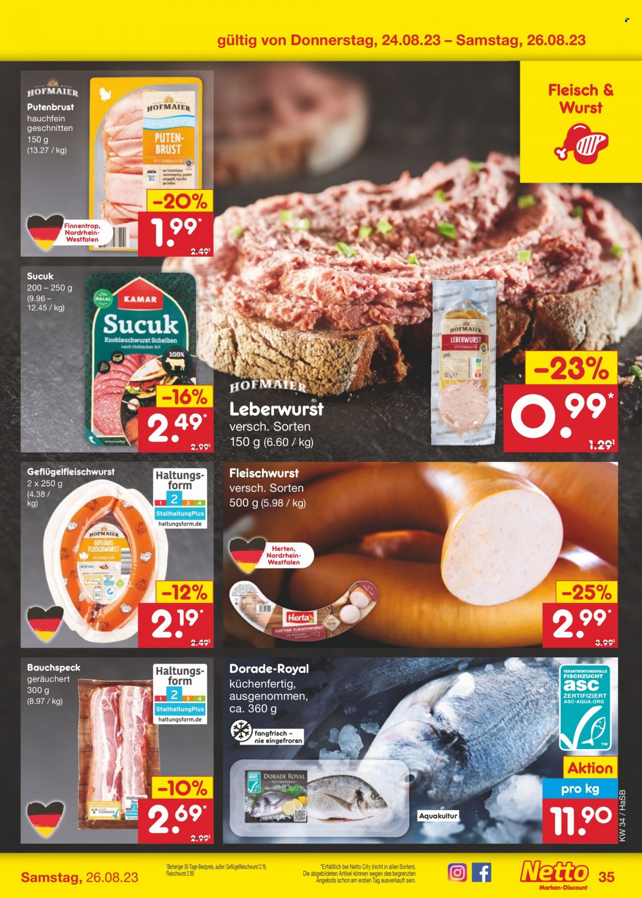 Netto Marken-Discount Prospekte  - 21.08.2023 - 26.08.2023. Seite 37