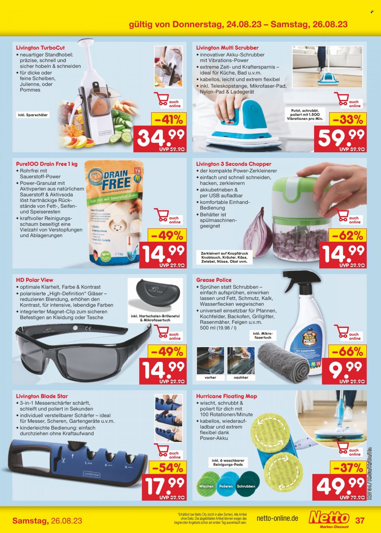 Netto Marken-Discount Prospekte  - 21.08.2023 - 26.08.2023. Seite 39