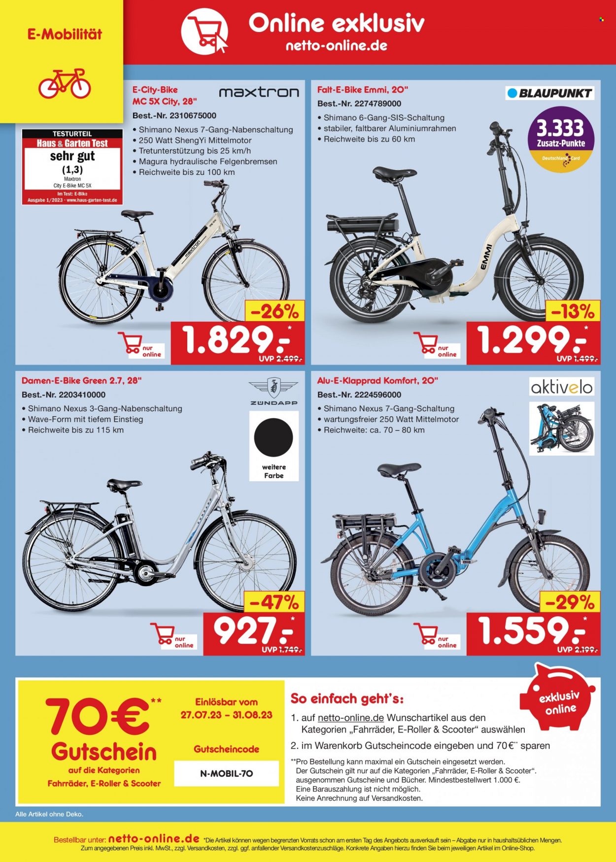 Netto Marken-Discount Prospekte  - 21.08.2023 - 26.08.2023. Seite 46