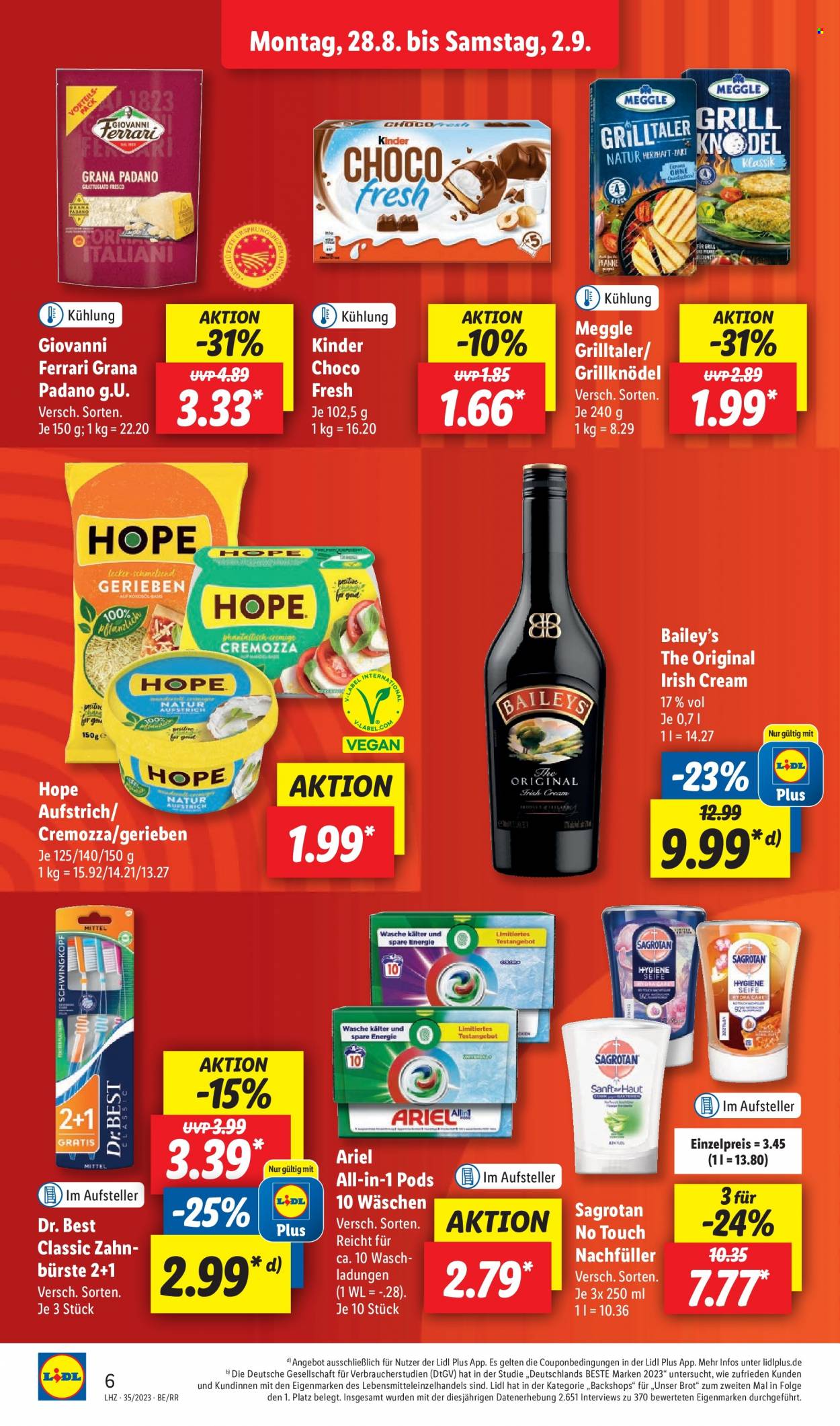Lidl Prospekte  - 28.08.2023 - 2.09.2023. Seite 6