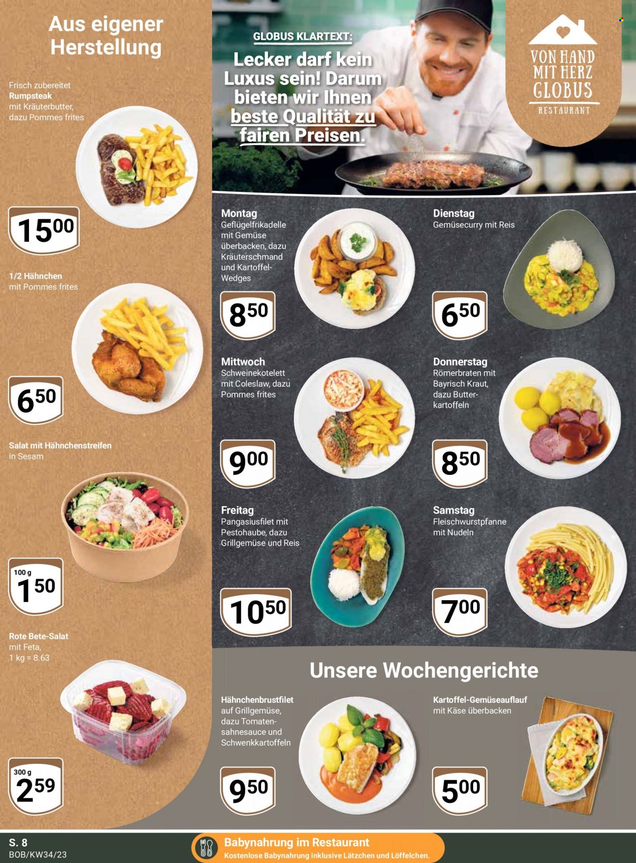 Globus Prospekte  - 21.08.2023 - 26.08.2023. Seite 8