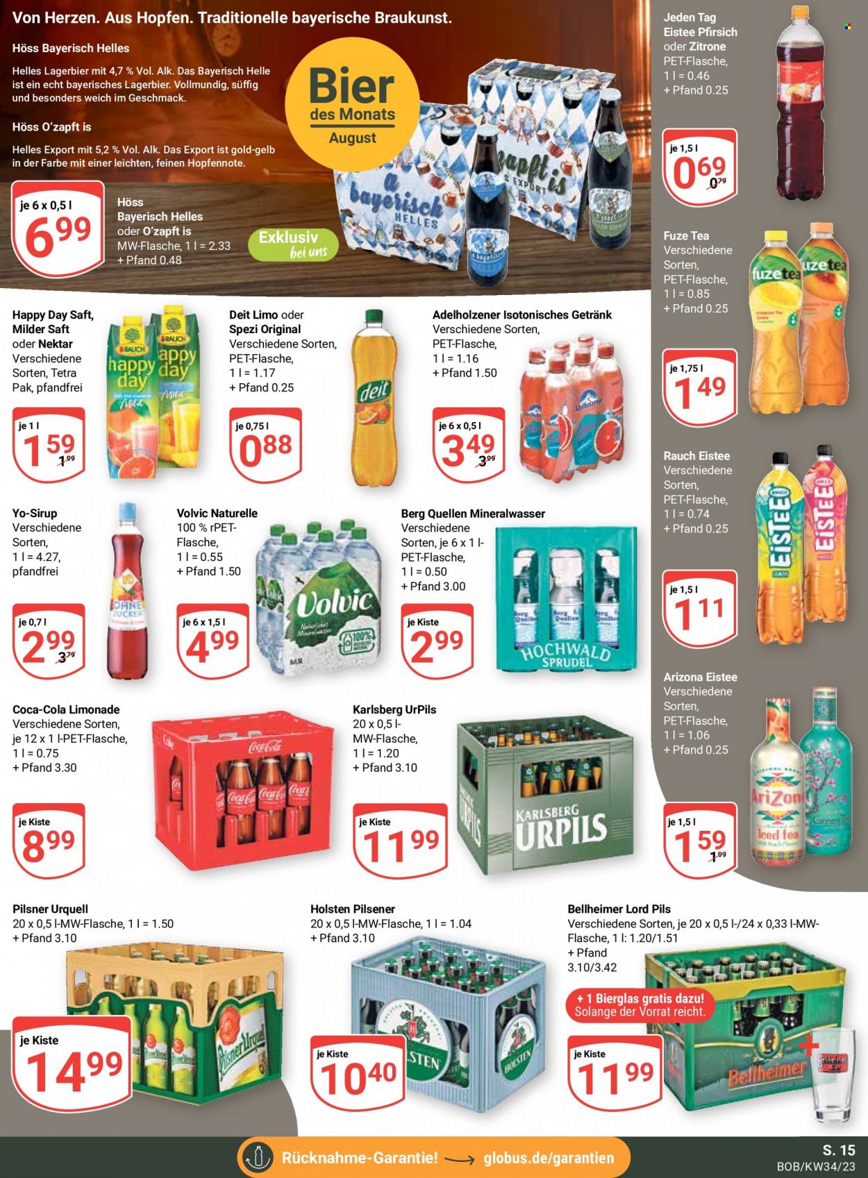 Globus Prospekte  - 21.08.2023 - 26.08.2023. Seite 15