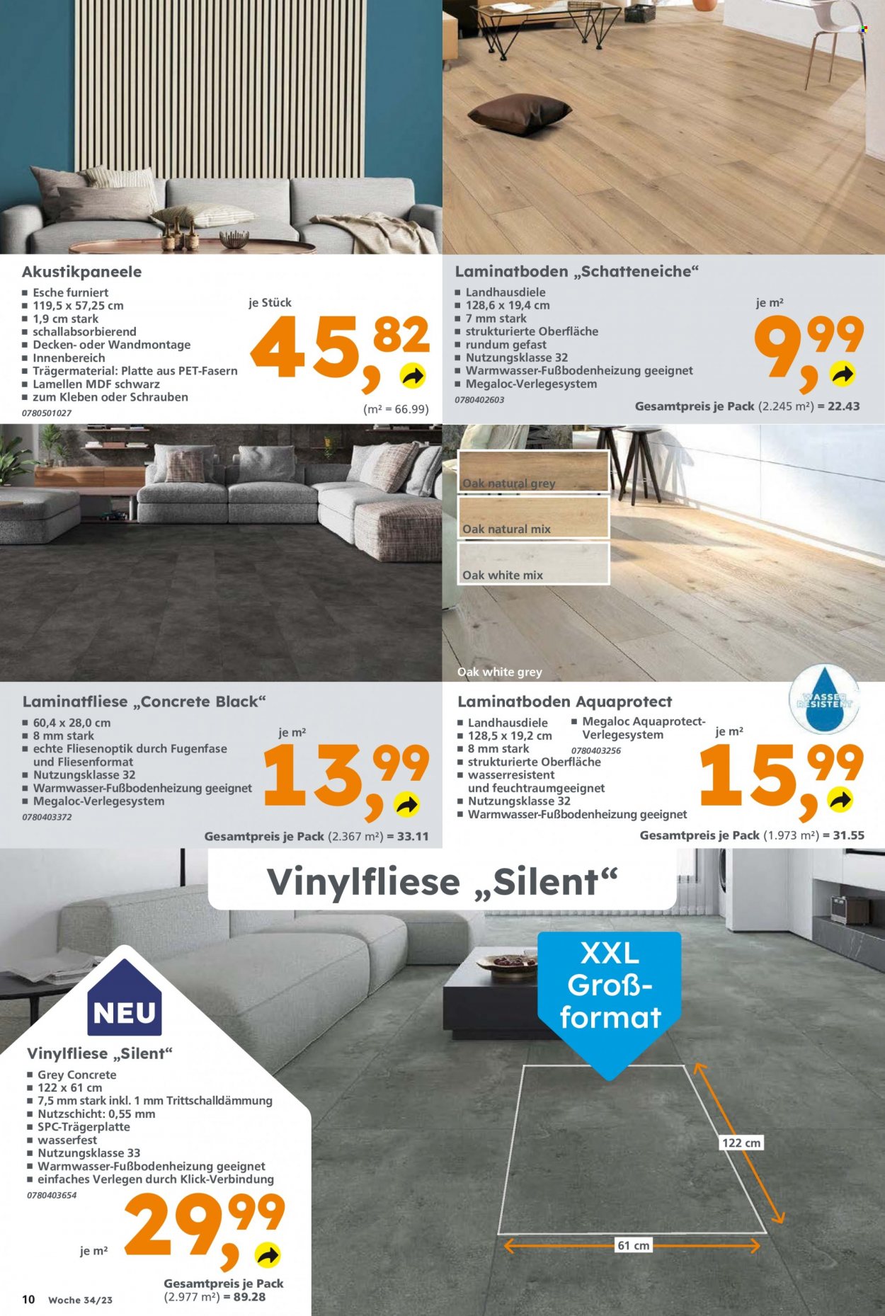 Globus Baumarkt Prospekte  - 21.08.2023 - 26.08.2023. Seite 10
