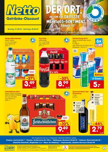 Prospekte Netto Marken-Discount - 21.08.2023 - 26.08.2023.