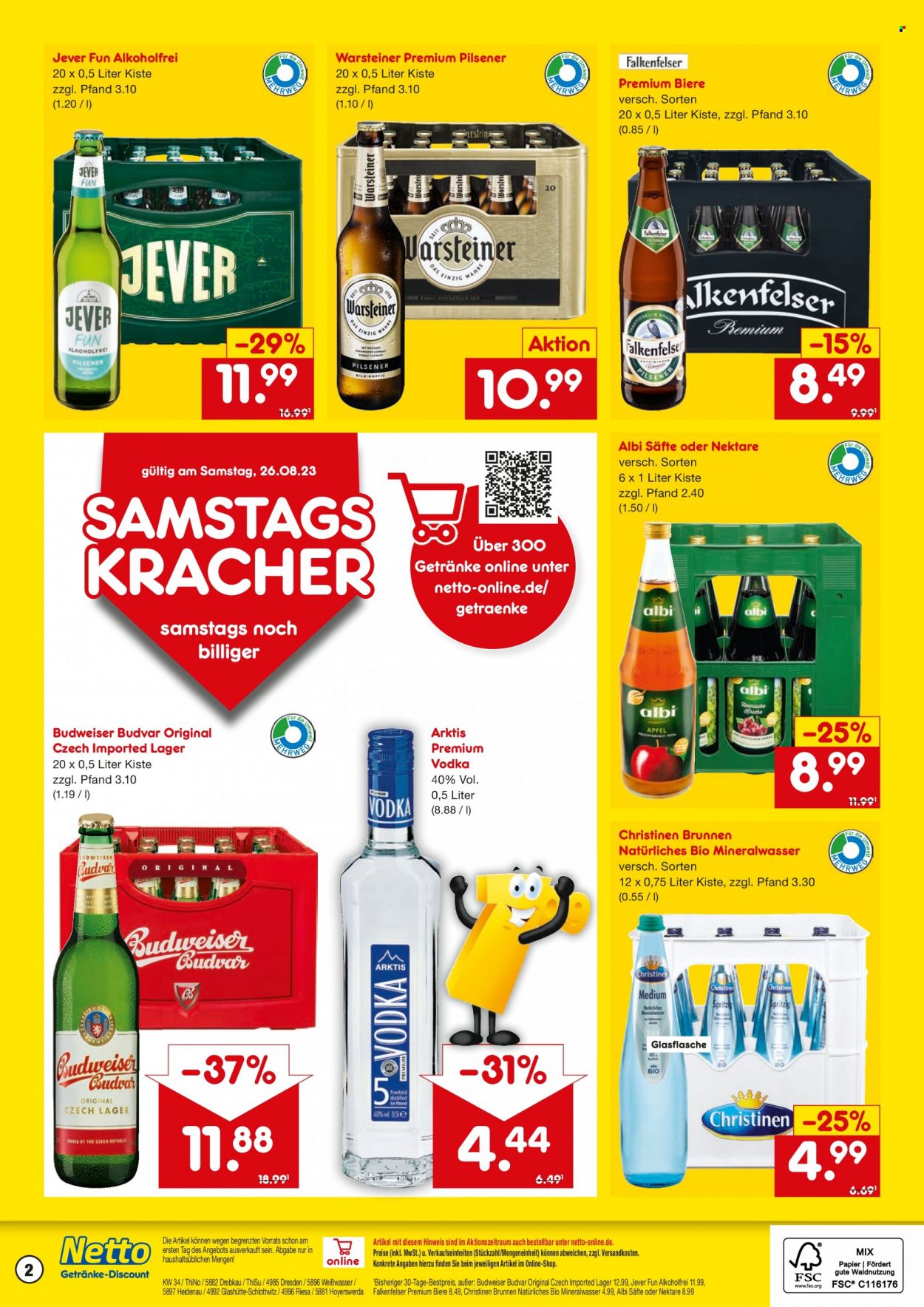Netto Marken-Discount Prospekte  - 21.08.2023 - 26.08.2023. Seite 2