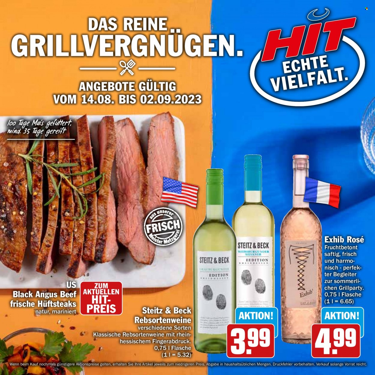 Hit Prospekte  - 14.08.2023 - 2.09.2023. Seite 1
