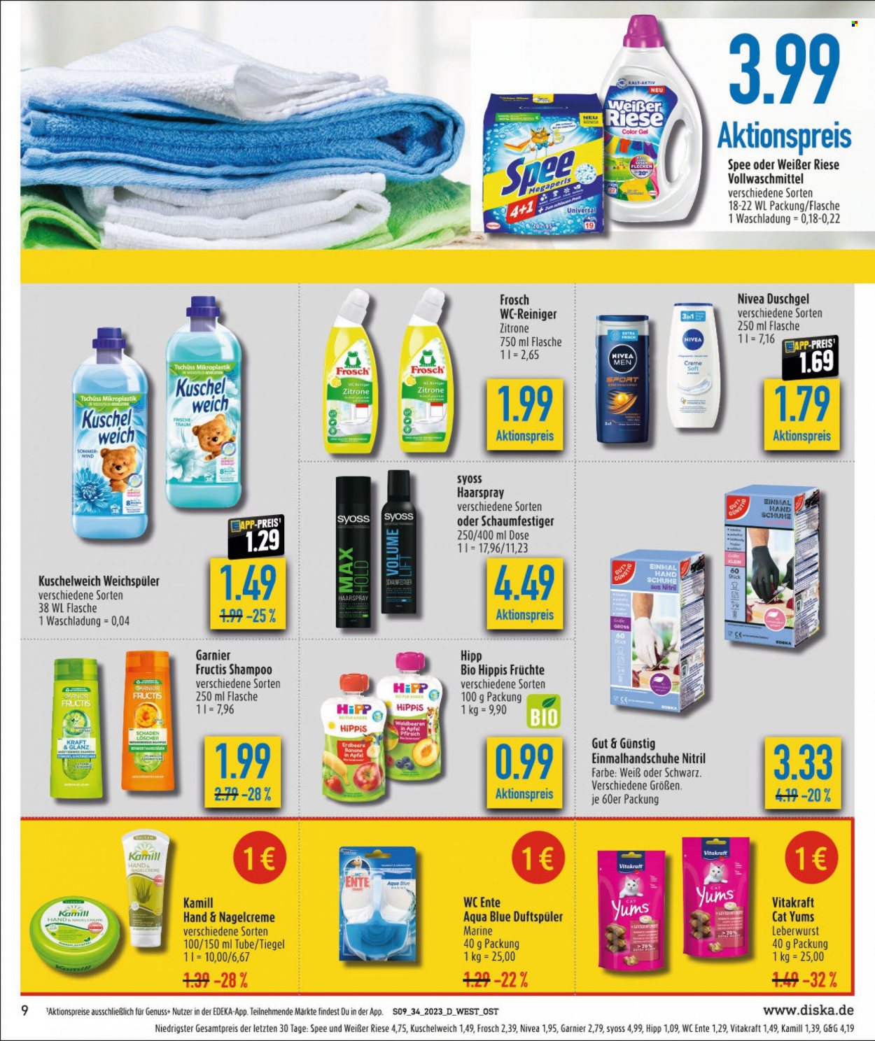 Diska Prospekte  - 21.08.2023 - 26.08.2023. Seite 9