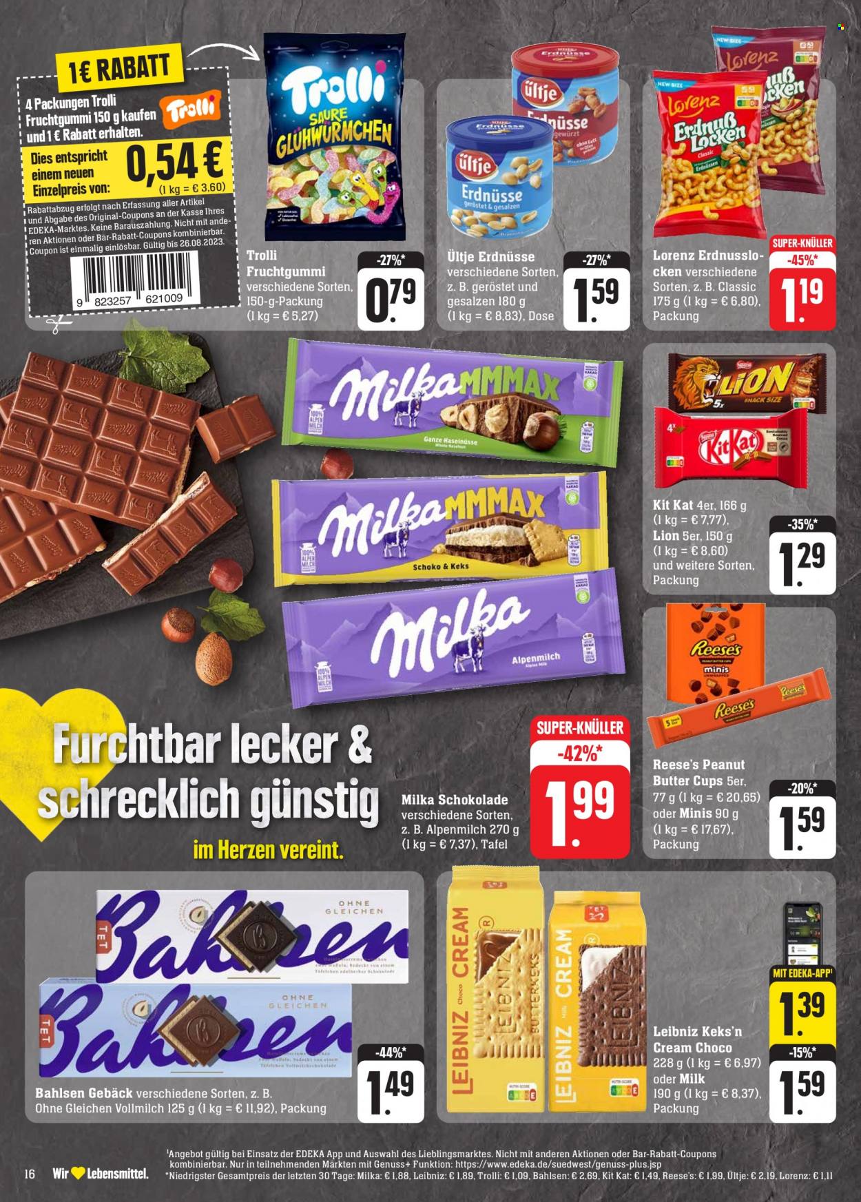 Edeka Prospekte  - 21.08.2023 - 26.08.2023. Seite 18