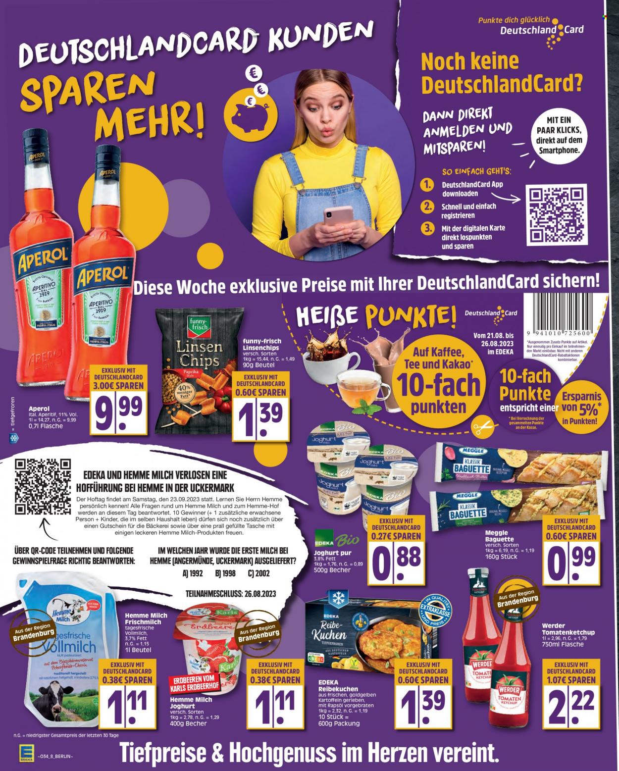 Edeka Prospekte  - 21.08.2023 - 26.08.2023. Seite 8
