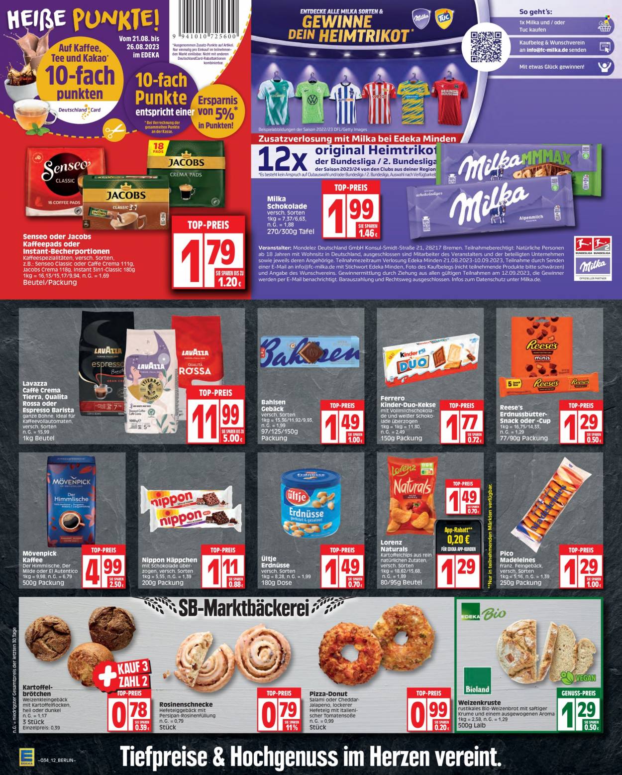 Edeka Prospekte  - 21.08.2023 - 26.08.2023. Seite 12